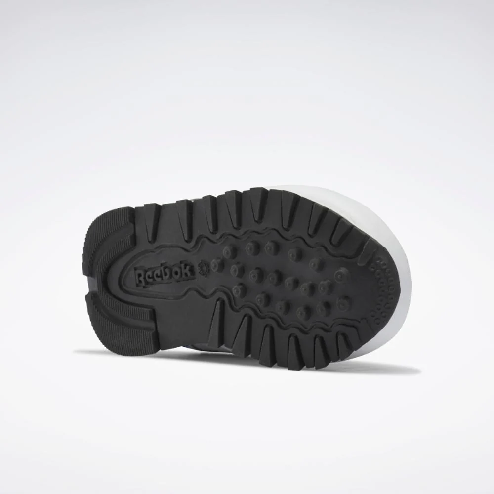 Reebok Footwear Kids Classic Leather Step 'n' Flash FTWWHT/FTWWHT/VECBLU - Image 5