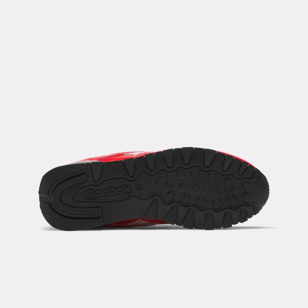 Reebok Footwear Kids CLASSIC LEATHER STEP N FLASH X HOT WHEELS CHILD RED/BLACK/WHITE - Image 4