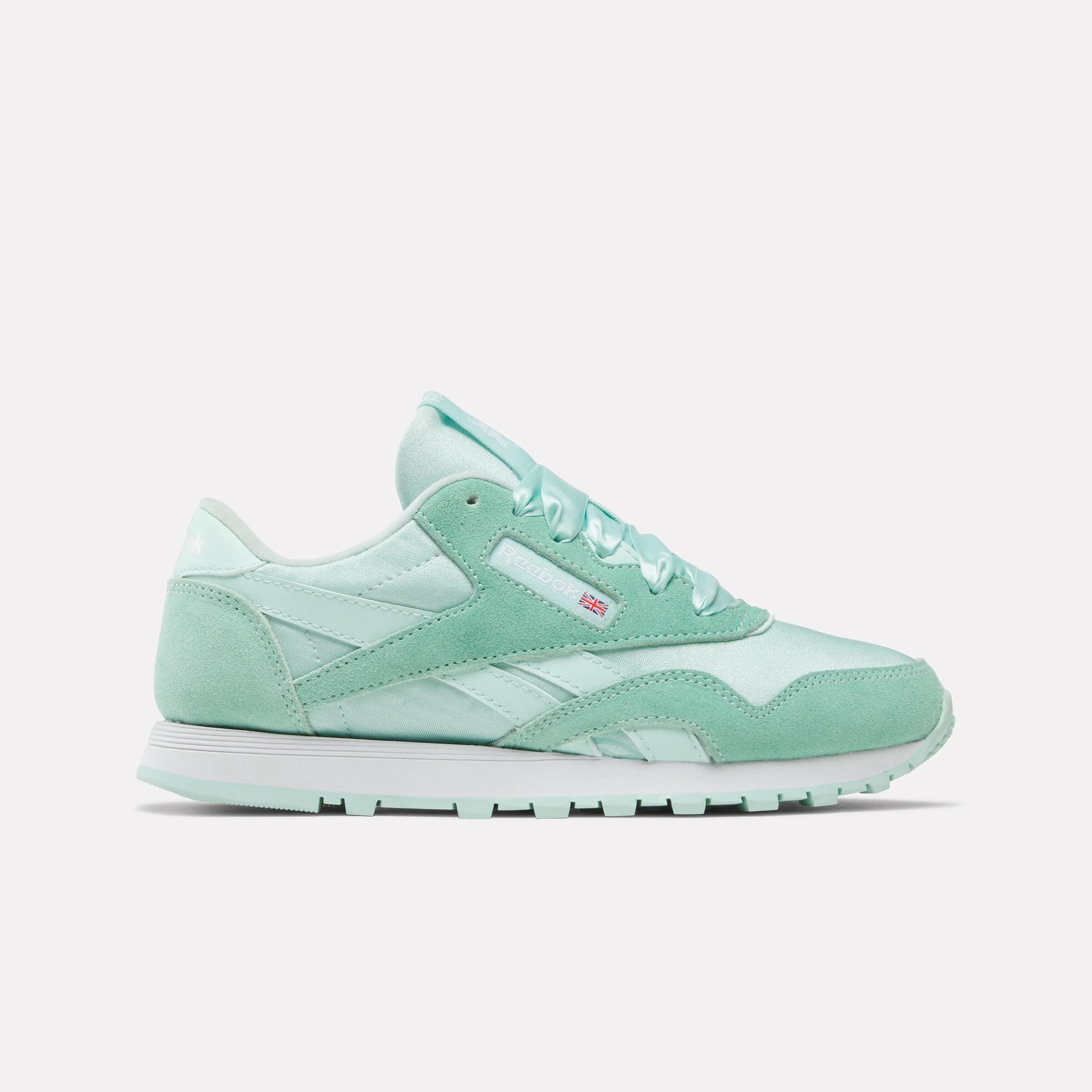 Reebok Footwear Kids Classic Nylon Shoes - Grade School GLITCHAQUA/FTWRWHITE