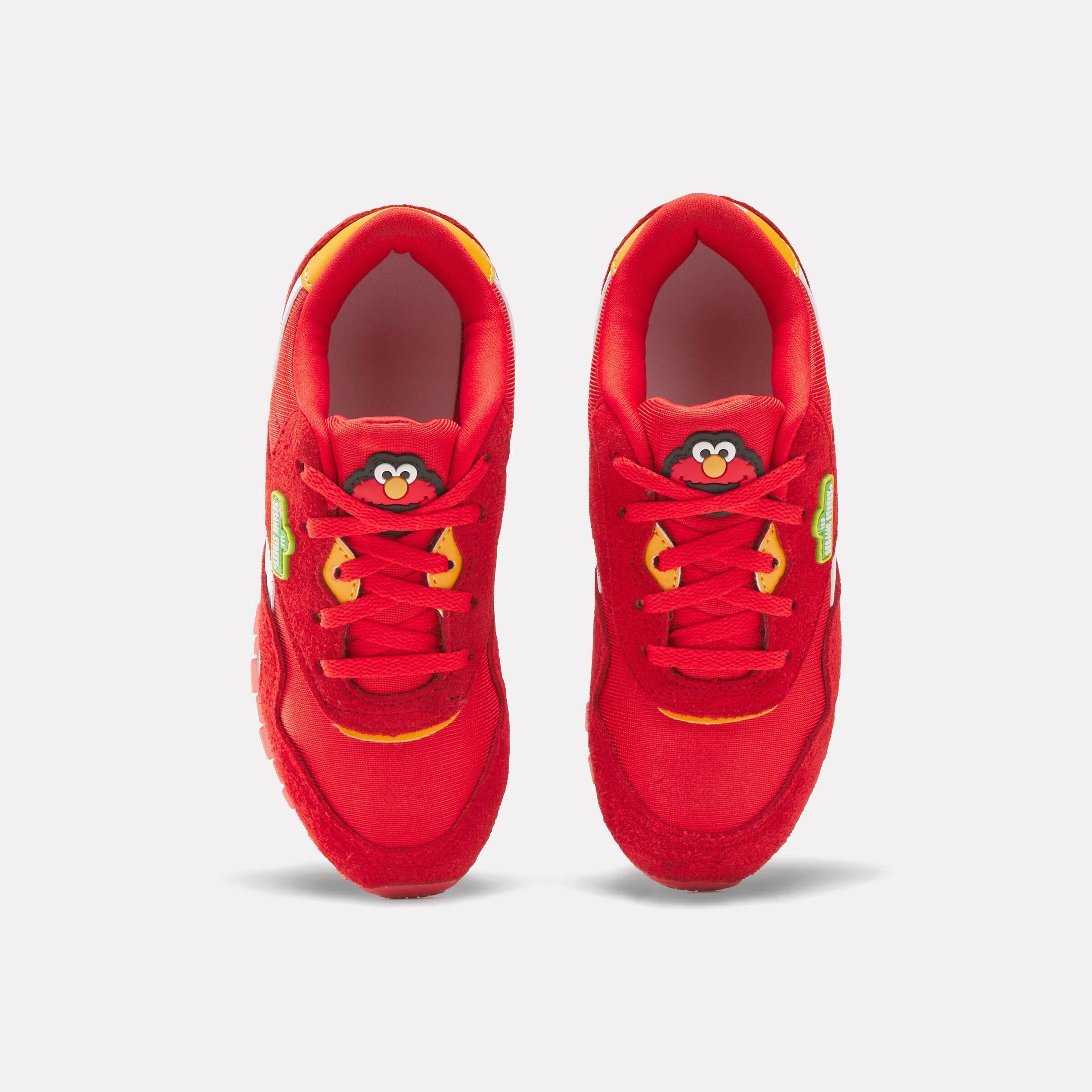 Reebok Footwear Kids Classic Nylon Sesame Street Shoes - Pre-School RED/WHITE/ORANGE - Image 6