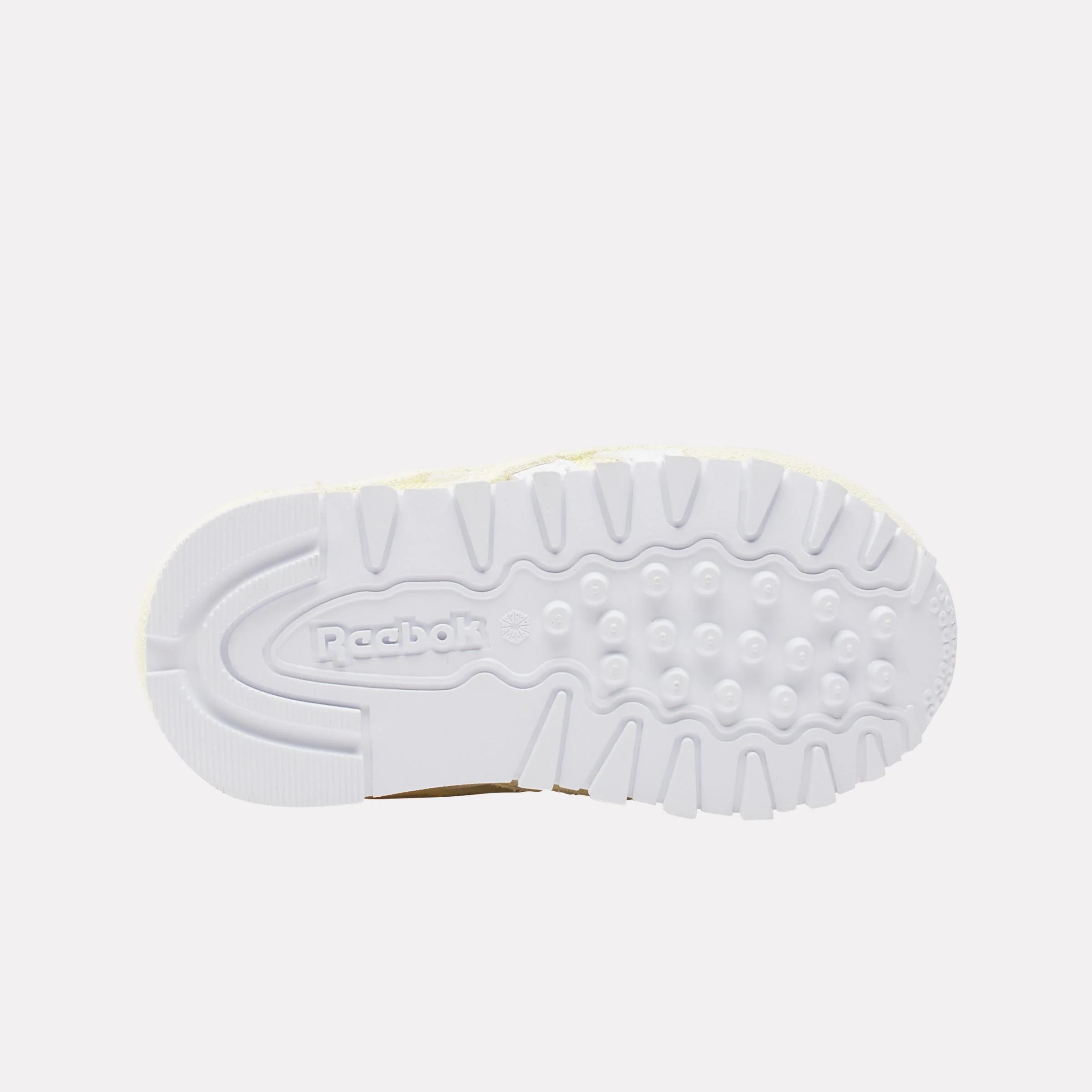 Reebok Footwear Kids Classic Nylon Shoes (Baby & Toddler) BLEACHEDYELLOW/WHITE - Image 4