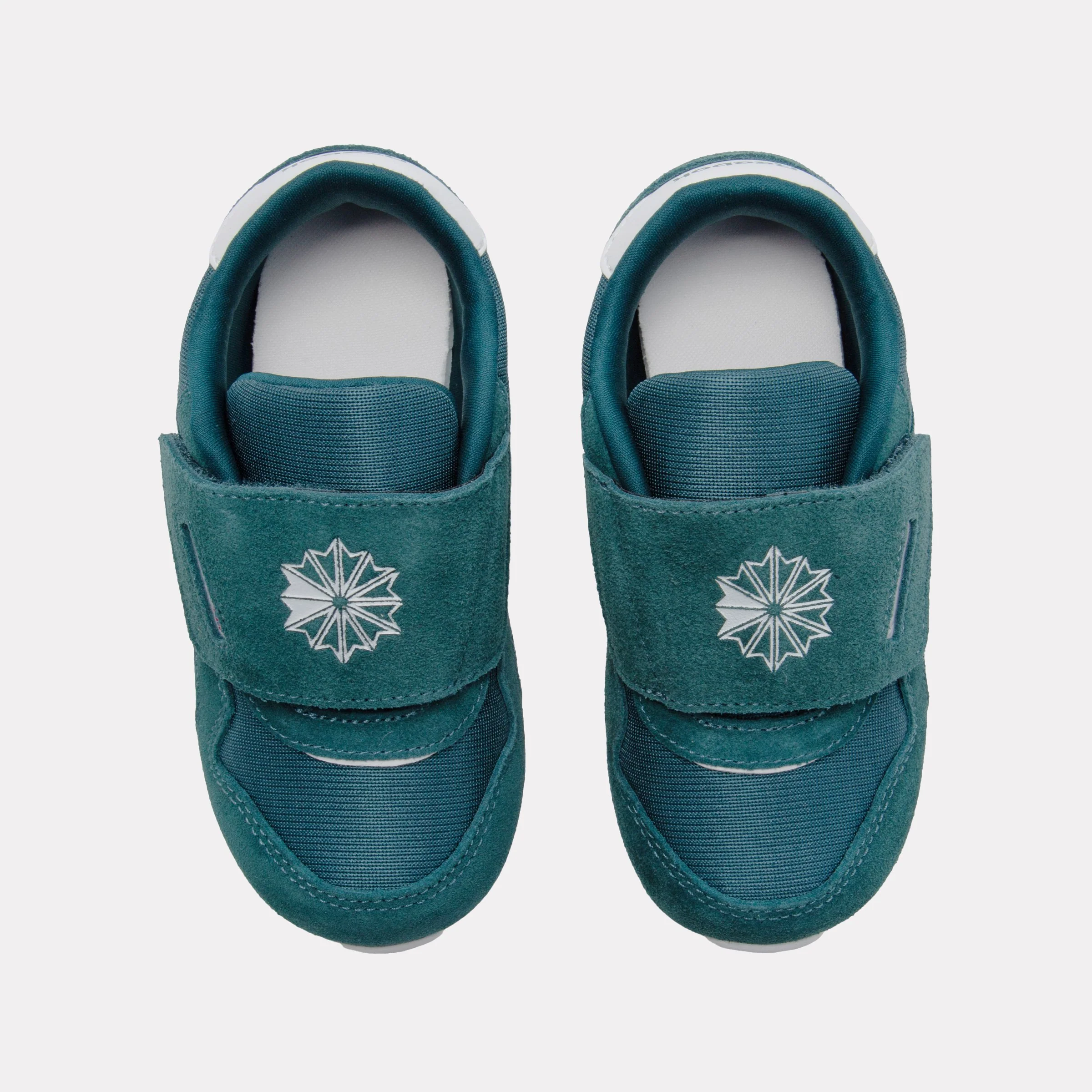 REEBOK FOOTWEAR KIDS Classic Nylon Shoes – Baby & Toddler METALGREEN/FTWRWHITE/METALGREE - Image 5