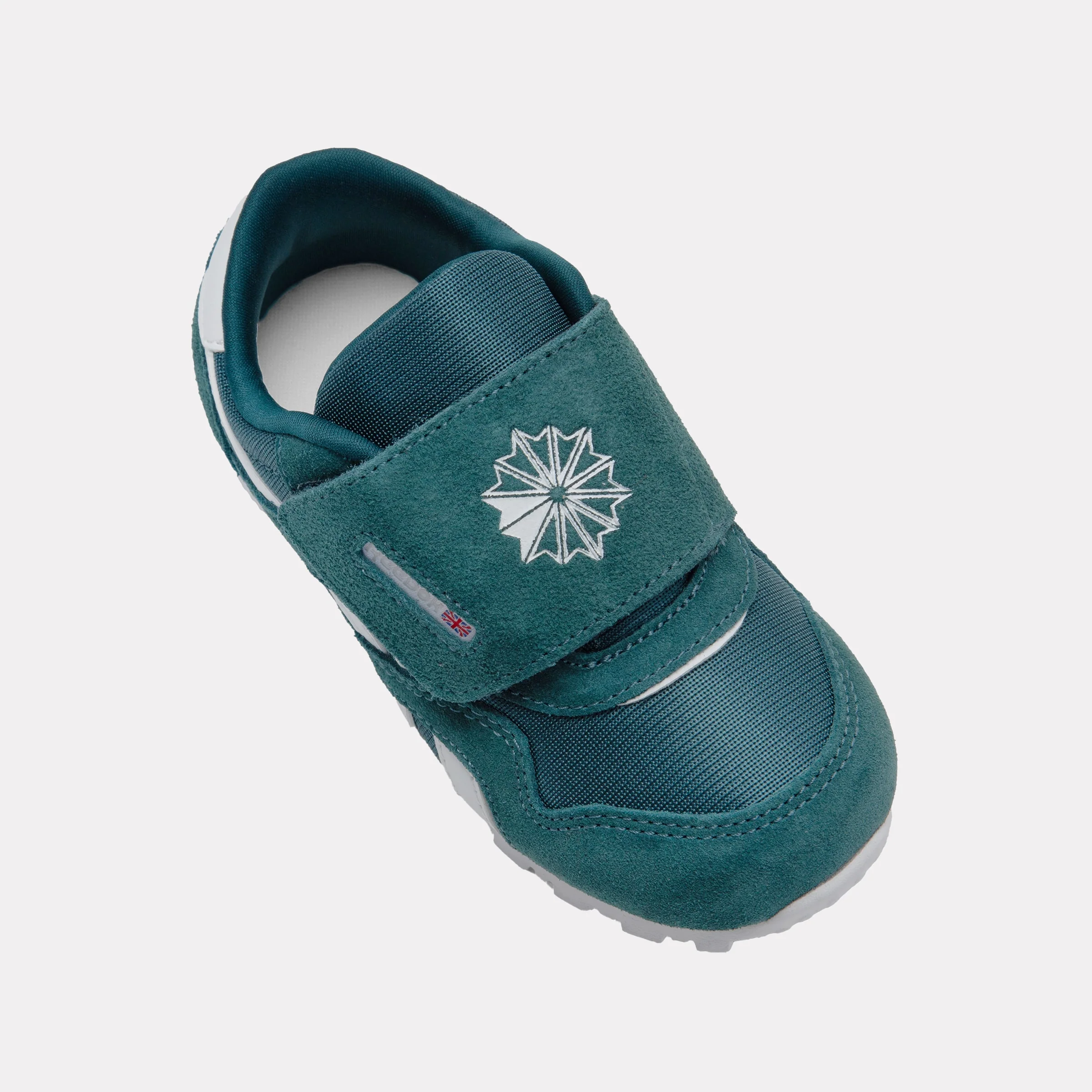REEBOK FOOTWEAR KIDS Classic Nylon Shoes – Baby & Toddler METALGREEN/FTWRWHITE/METALGREE - Image 6