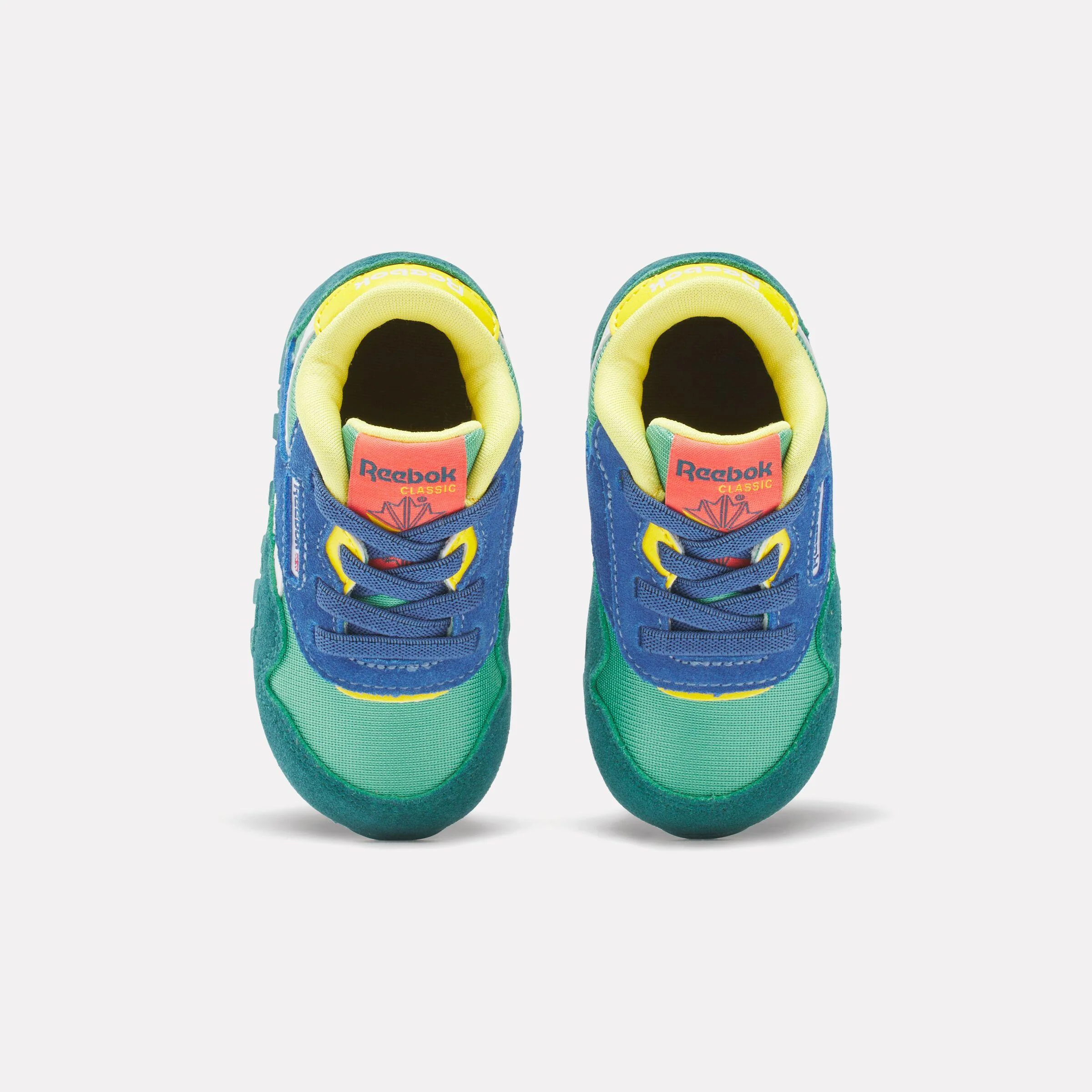 Reebok Footwear Kids Classic Nylon Shoes - Baby & Toddler UPGRADEGREEN/RETROTEAL/TWILIGH - Image 5