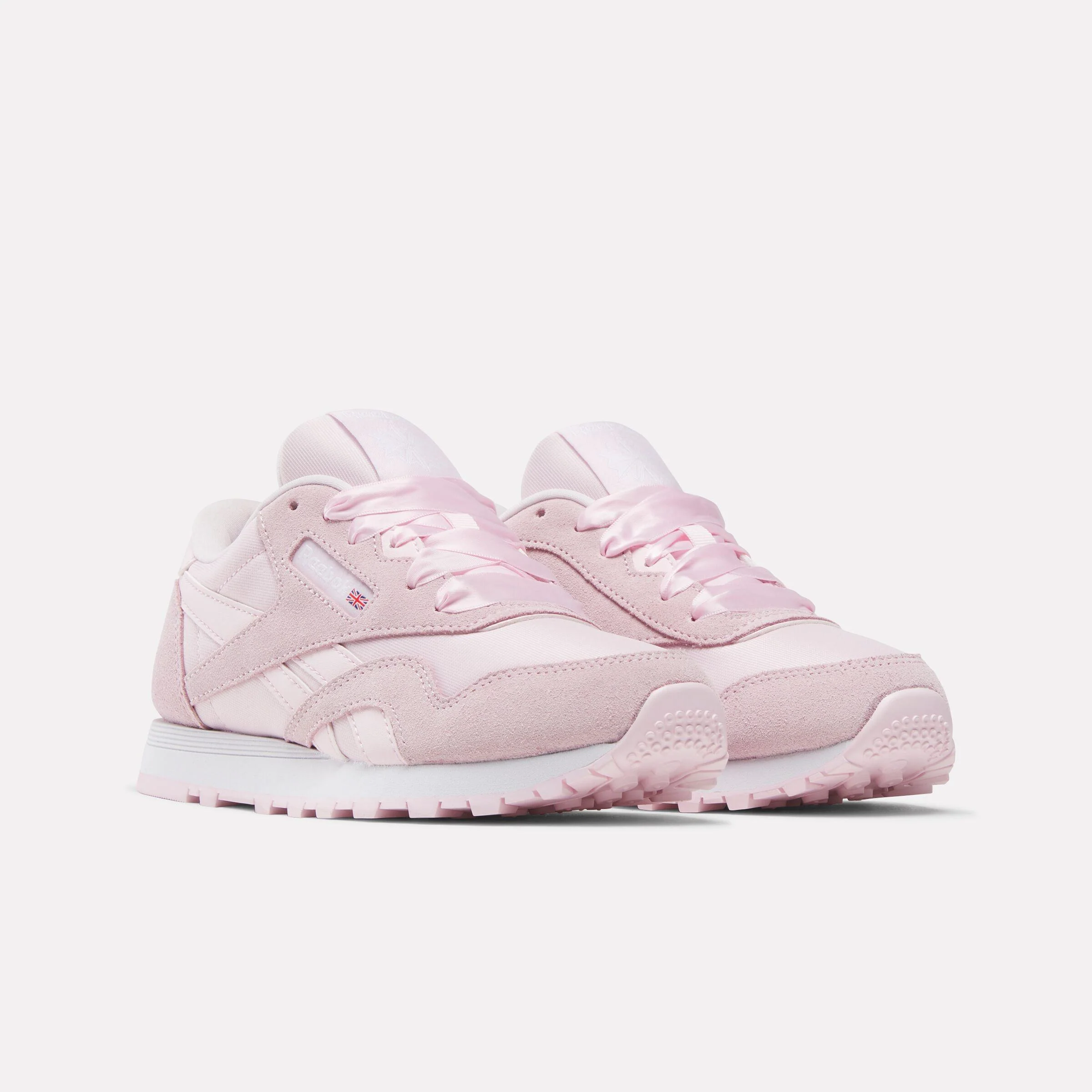 Reebok Footwear Kids Classic Nylon Shoes - Grade School FROSTEDBERRY/FTWRWHITE - Image 2