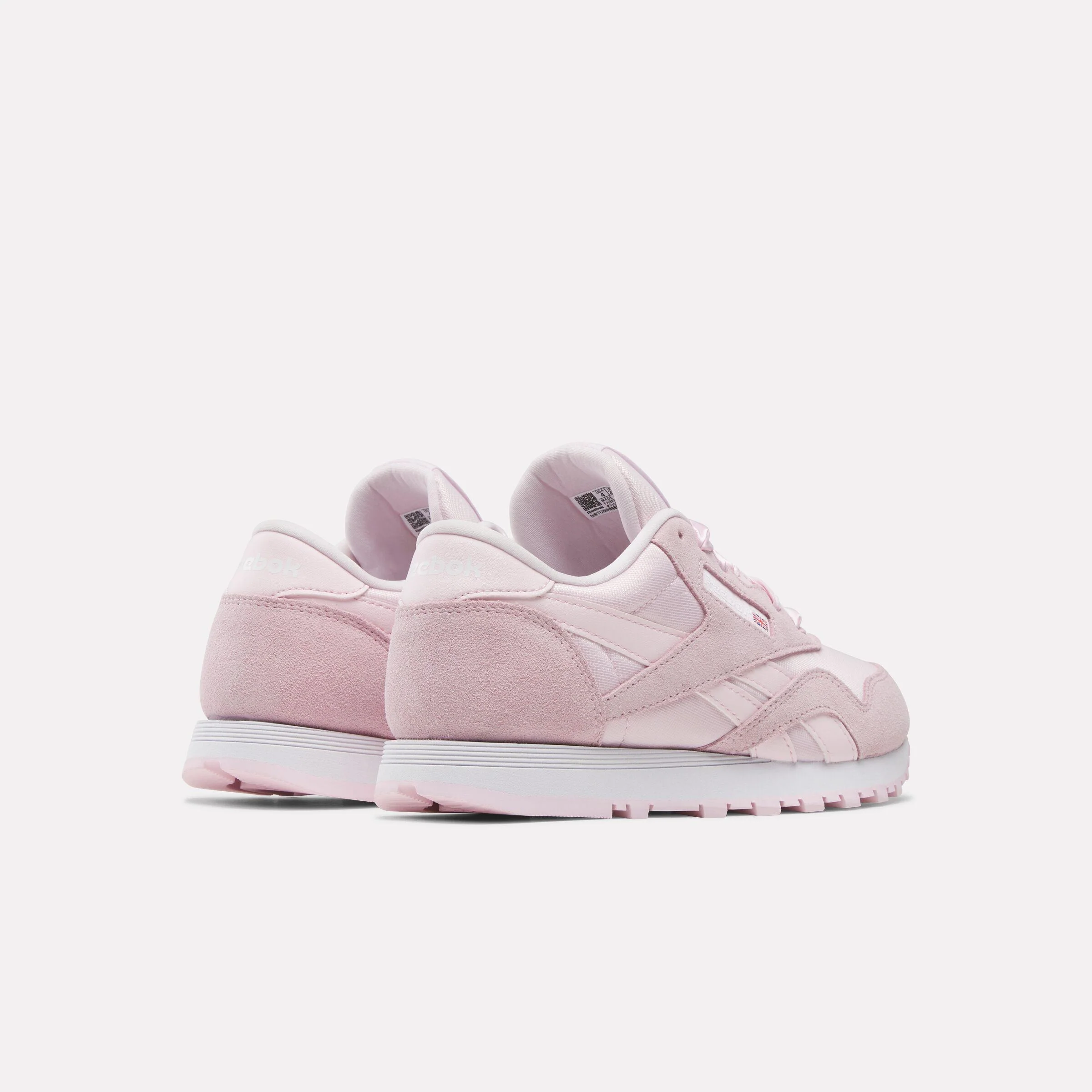 Reebok Footwear Kids Classic Nylon Shoes - Grade School FROSTEDBERRY/FTWRWHITE - Image 3