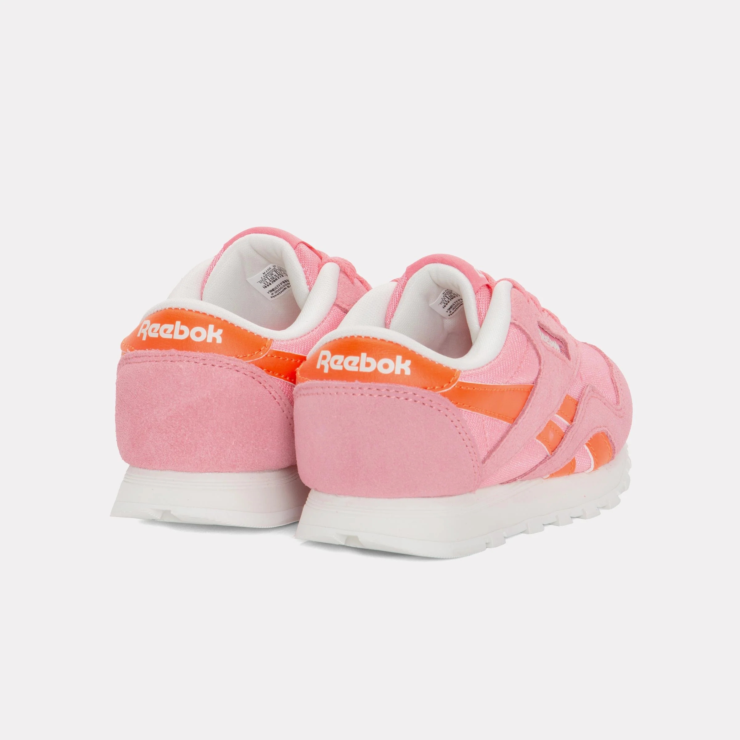 Reebok Footwear Kids Classic Nylon Shoes – Pre-School PASSIONPINK/PUMPORANGE - Image 3