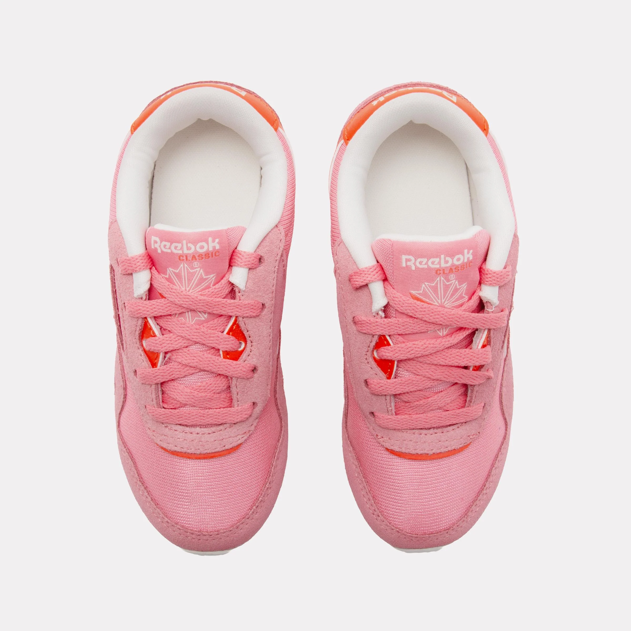 Reebok Footwear Kids Classic Nylon Shoes – Pre-School PASSIONPINK/PUMPORANGE - Image 5