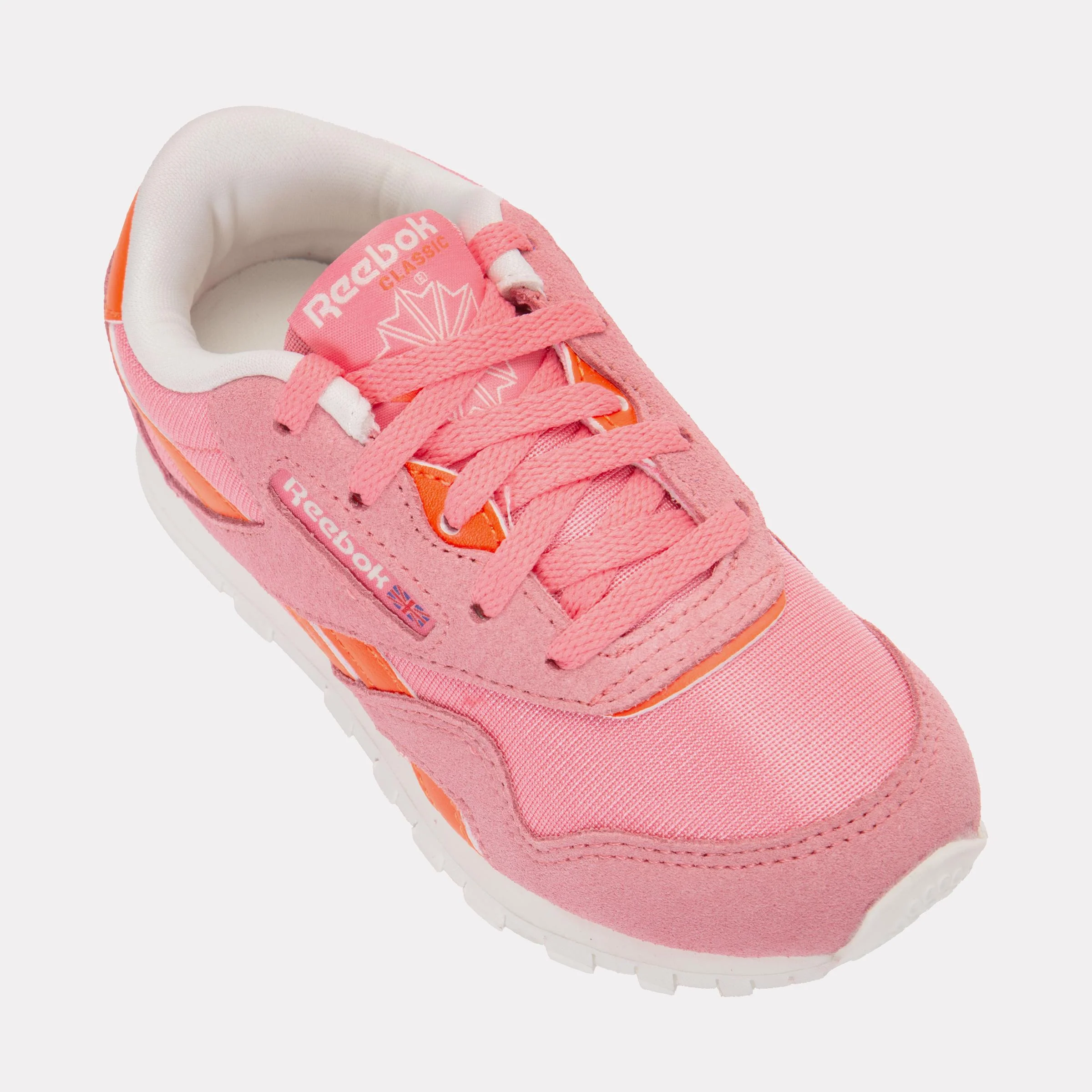 Reebok Footwear Kids Classic Nylon Shoes – Pre-School PASSIONPINK/PUMPORANGE - Image 6