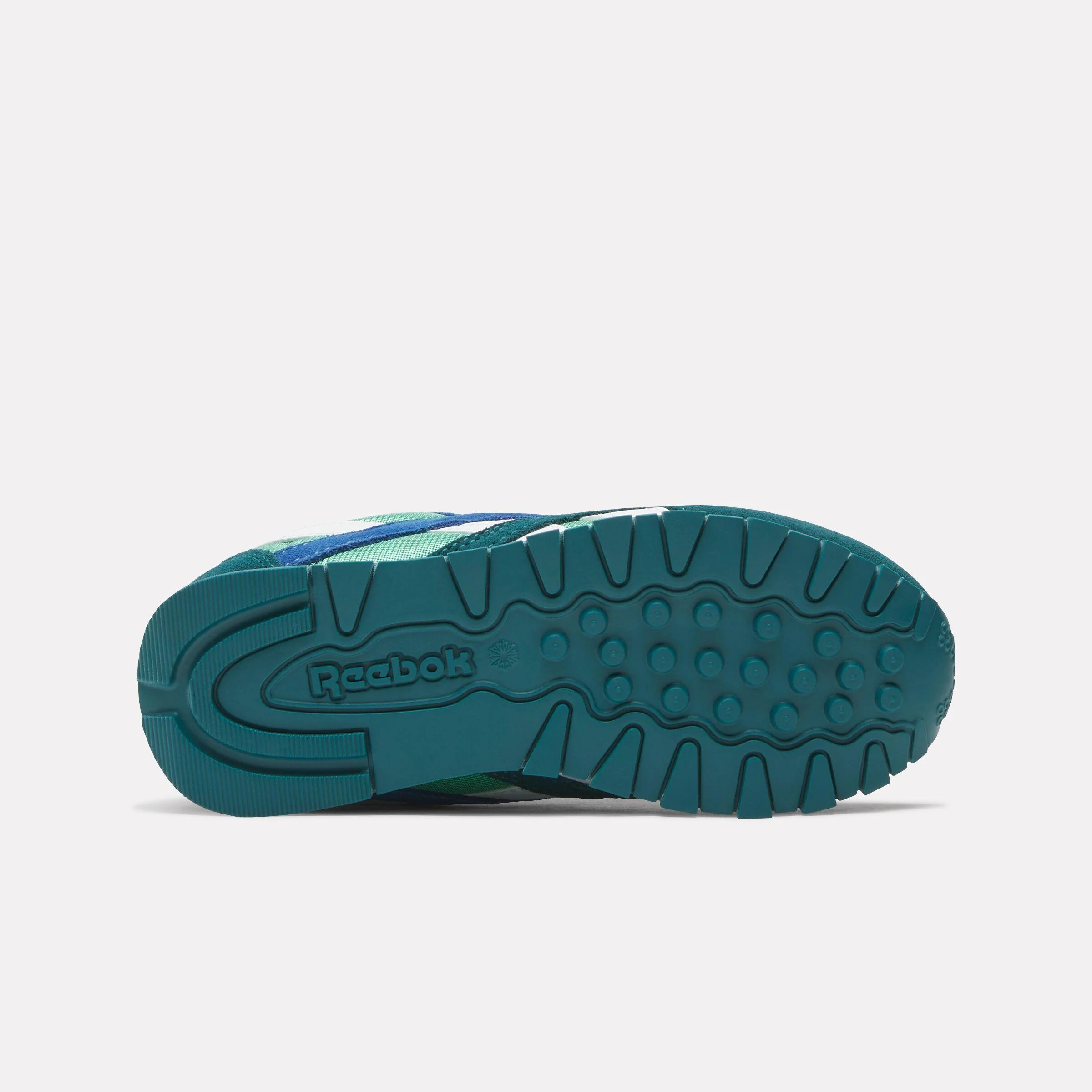 Reebok Footwear Kids Classic Nylon Shoes - Pre-School UPGRADEGREEN/RETROTEAL/TWILIGH - Image 4