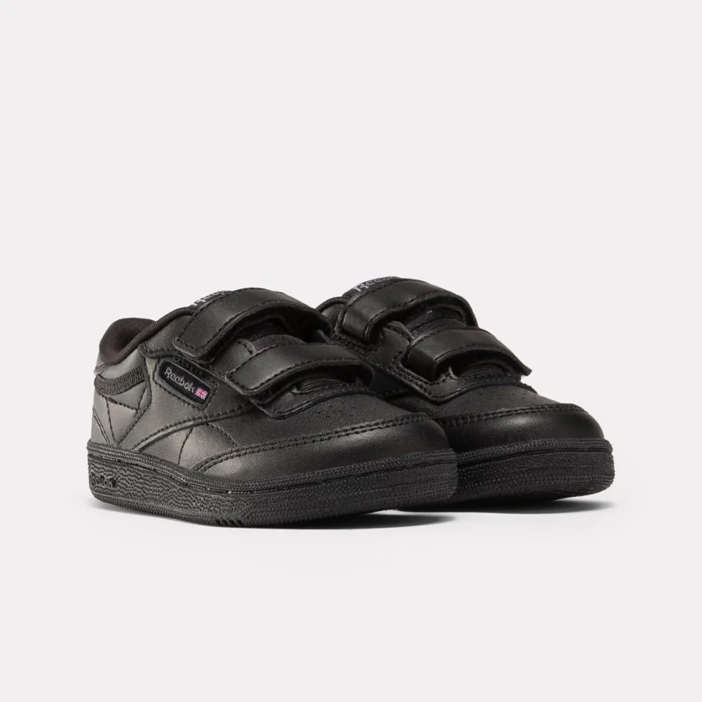 Reebok Footwear Kids Club C 2V 2.0 Shoes - Toddler CBLACK/CBLACK/PUGRY5 - Image 2