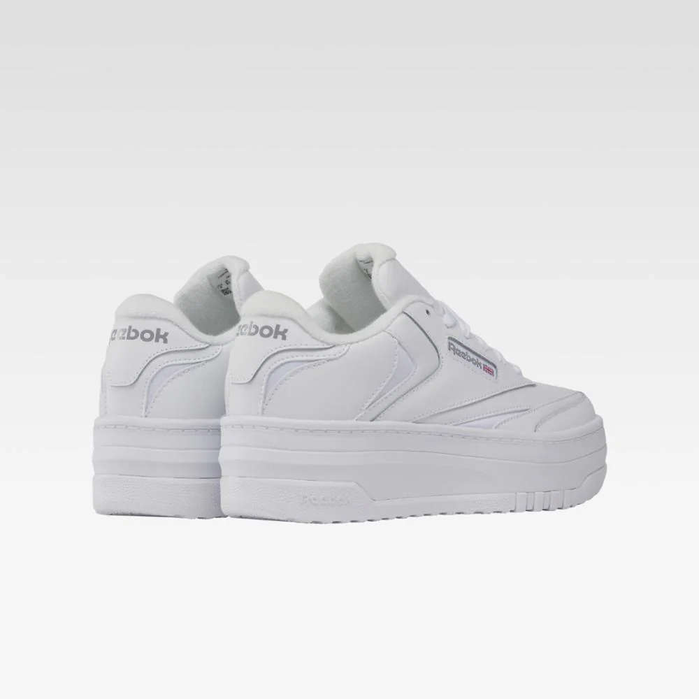 Reebok Footwear Kids Club C Extra Shoes - Grade School FTWWHT/FTWWHT/PUGRY3 - Image 3