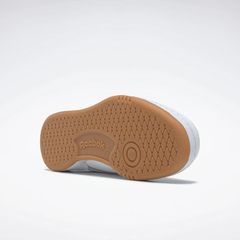 Reebok Footwear Kids CLUB C JUNIOR WHT/GUM-INT - Image 5