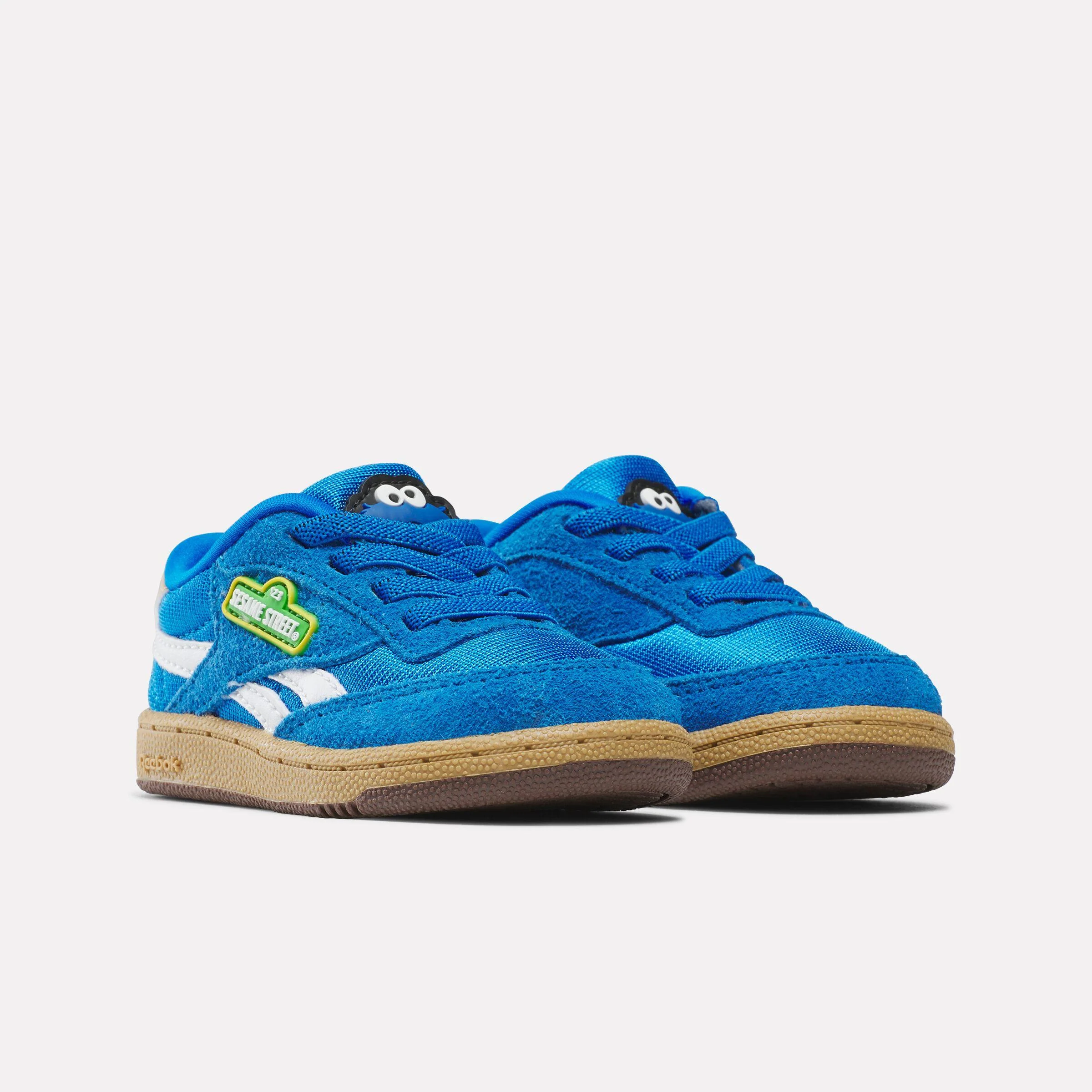 Reebok Footwear Kids Club C Revenge Sesame Street Shoes - Baby & Toddler BLUE/WHITE/BLUE - Image 3