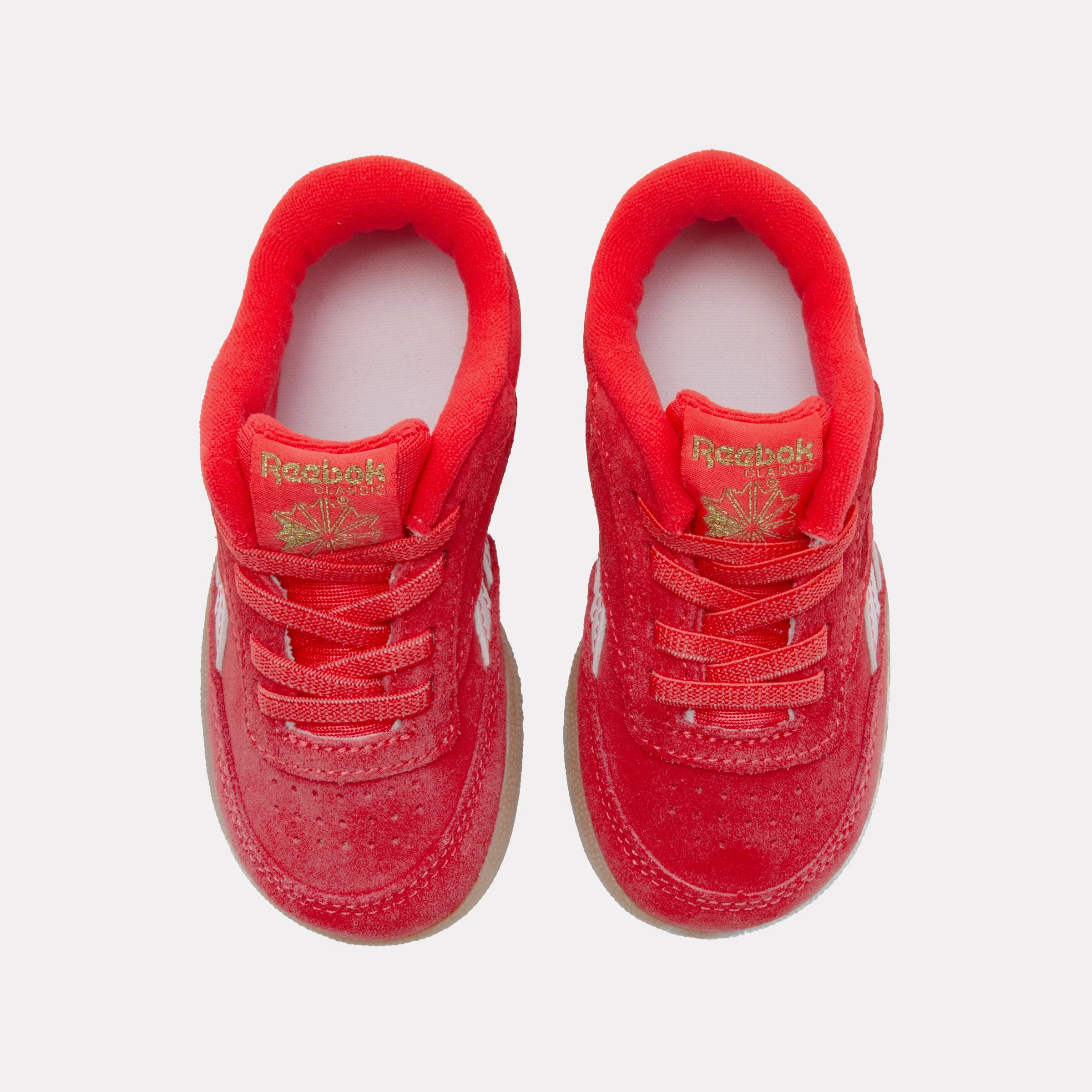 Reebok Footwear Kids Club C Revenge Shoes – Baby & Toddler ENERGYRED/FTWRWHITE/GOLDMET - Image 5