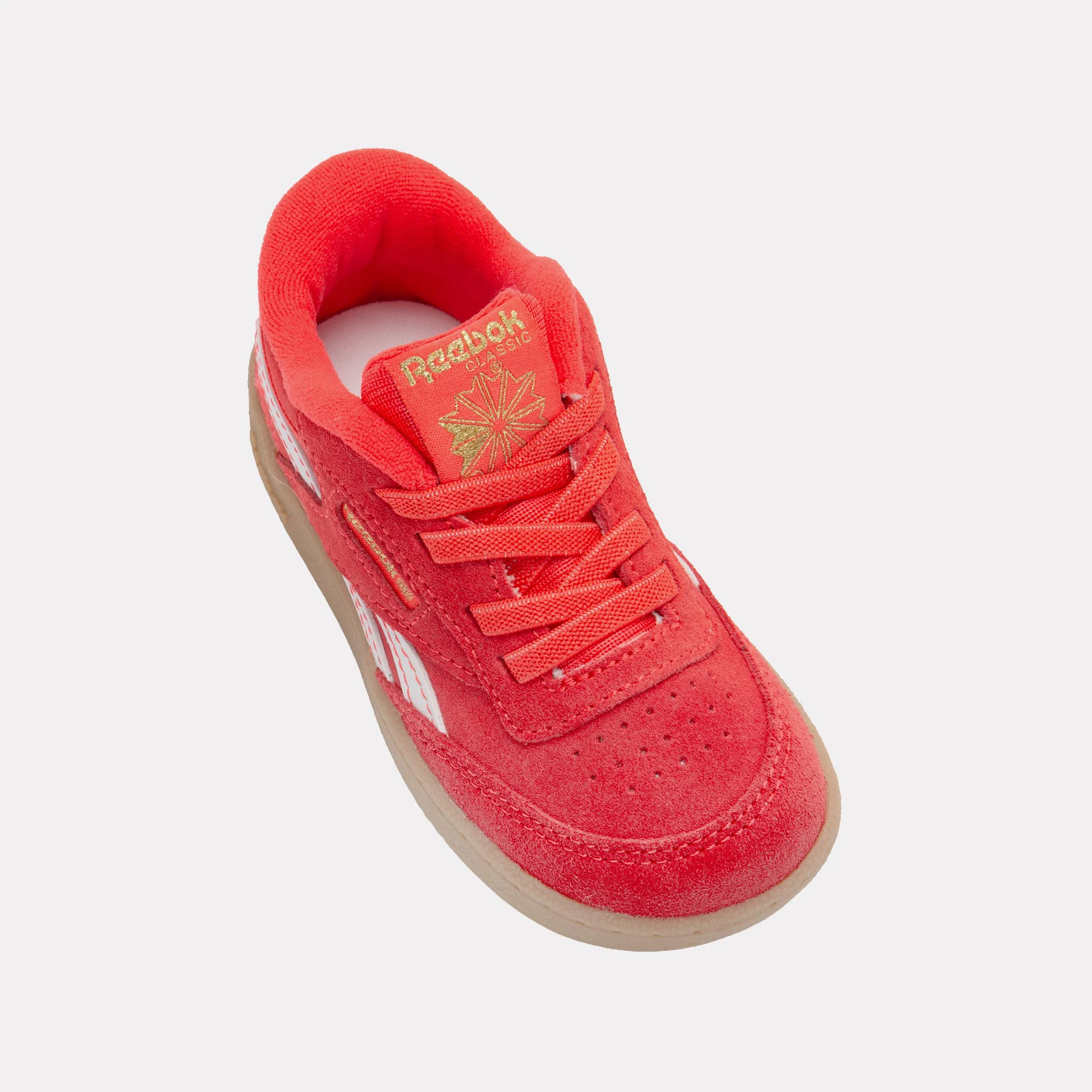 Reebok Footwear Kids Club C Revenge Shoes – Baby & Toddler ENERGYRED/FTWRWHITE/GOLDMET - Image 6