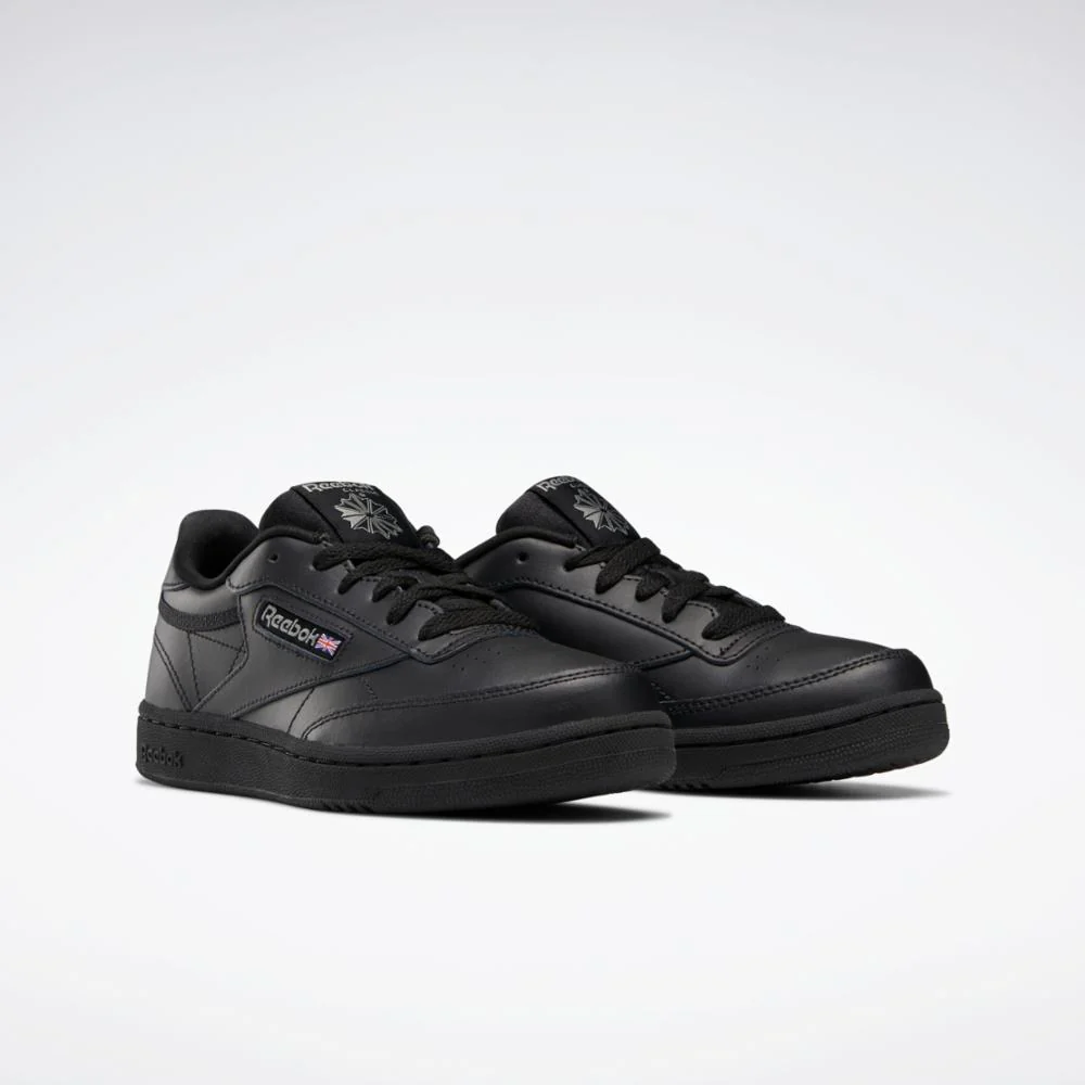 Reebok Footwear Kids Club C Shoes - Grade School BLACK/CHARCOAL - Image 3