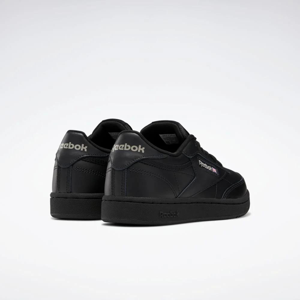 Reebok Footwear Kids Club C Shoes - Grade School BLACK/CHARCOAL - Image 4