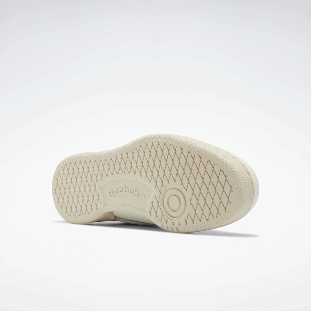 Reebok Footwear Kids Club C Shoes - Grade School CHALK/CHALK/GLEGRN - Image 4