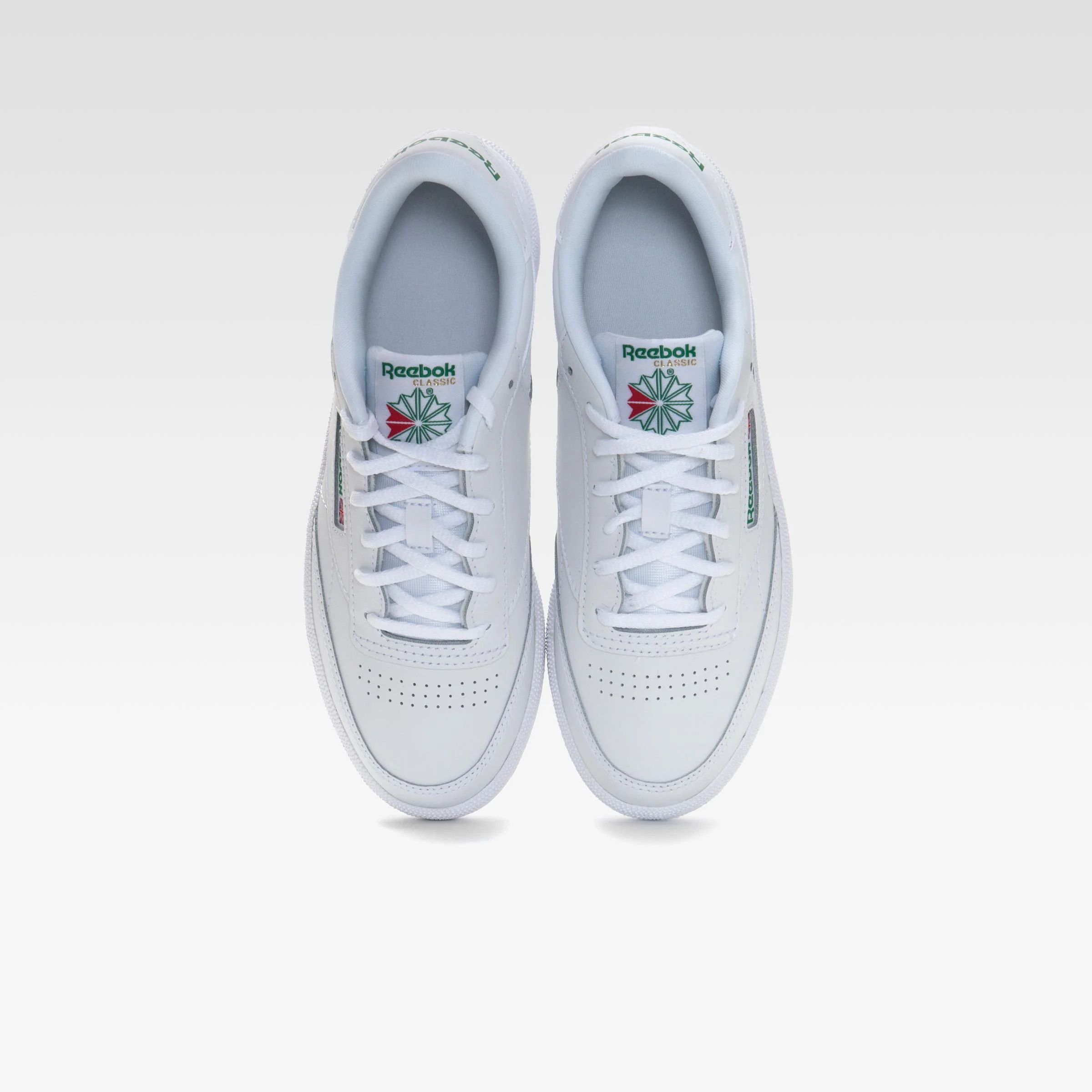 Reebok Footwear Kids Club C Shoes – Grade School WHITE/GLEGRN/VECBLU - Image 5