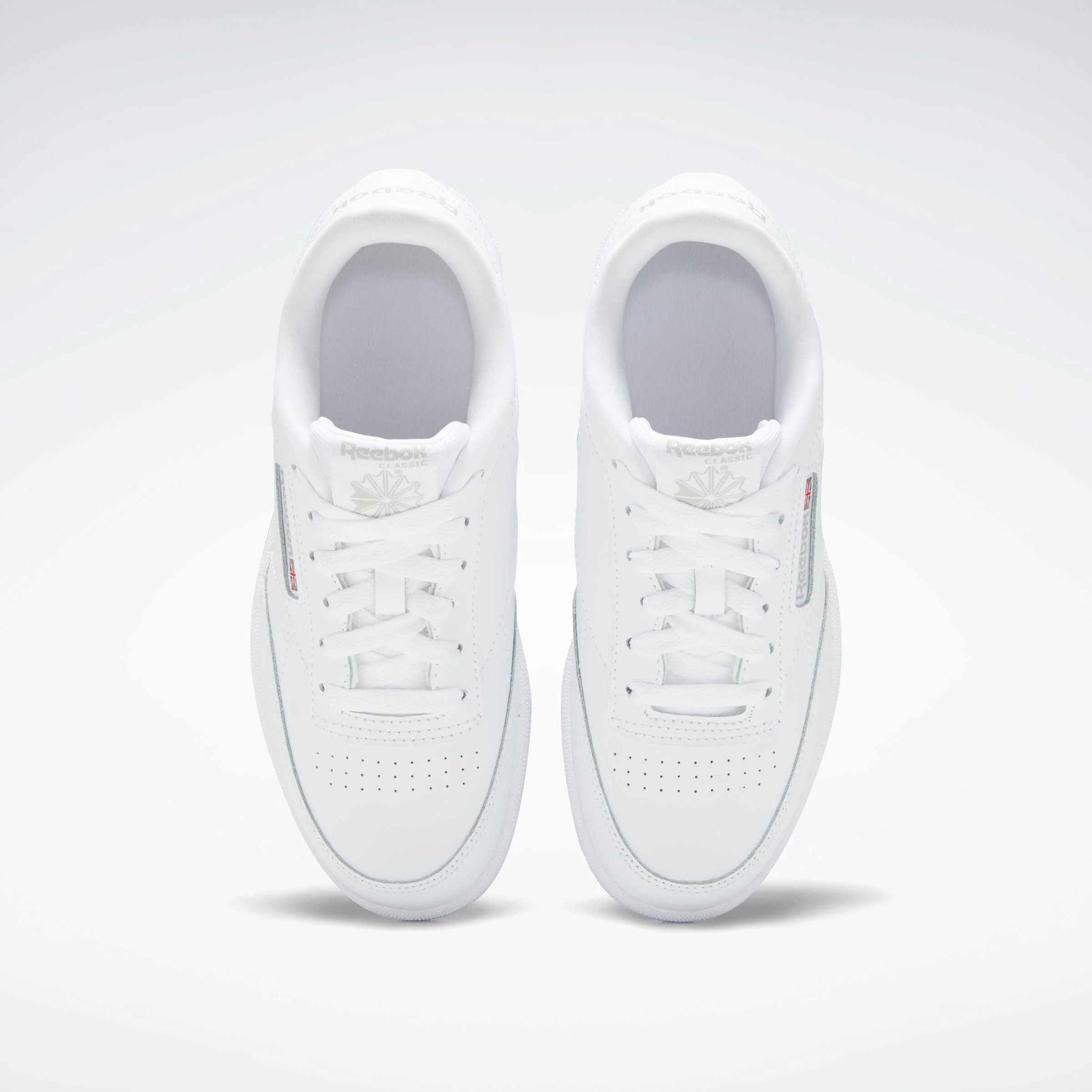 Reebok Footwear Kids Club C Shoes - Grade School WHITE/SHEER GREY-INT - Image 5