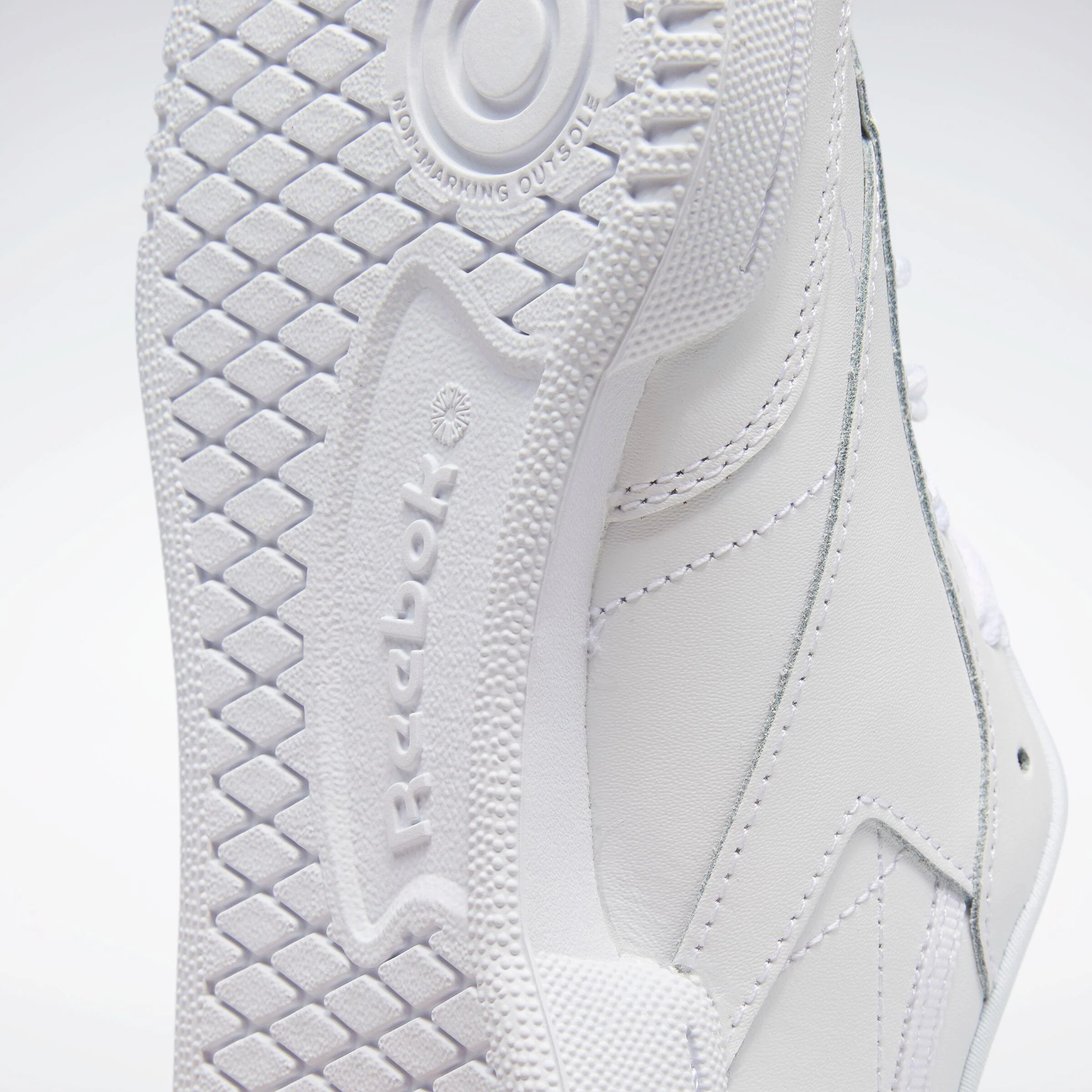 Reebok Footwear Kids Club C Shoes - Grade School WHITE/SHEER GREY-INT - Image 8