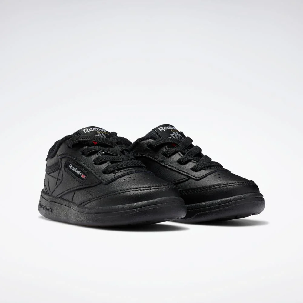 Reebok Footwear Kids CLUB C INFANT CBLACK/CBLACK/CBLACK - Image 3