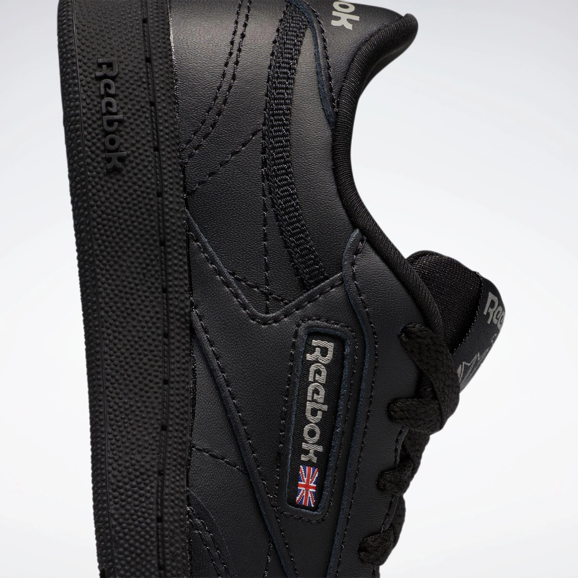 Reebok Footwear Kids Club C Shoes - Pre-school BLACK/CHARCOAL-INT - Image 6
