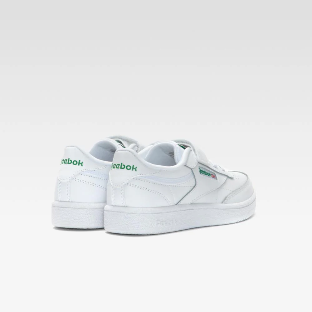 Reebok Footwear Kids Club C Shoes - Preschool WHITE/GLEN GREEN - Image 4
