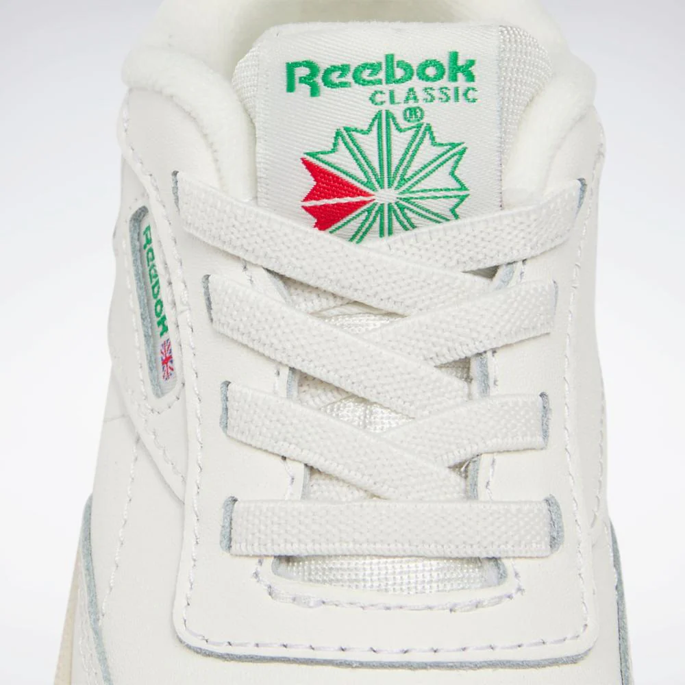Reebok Footwear Kids Club C Shoes - Toddler CHALK/CHALK/GLEGRN - Image 8