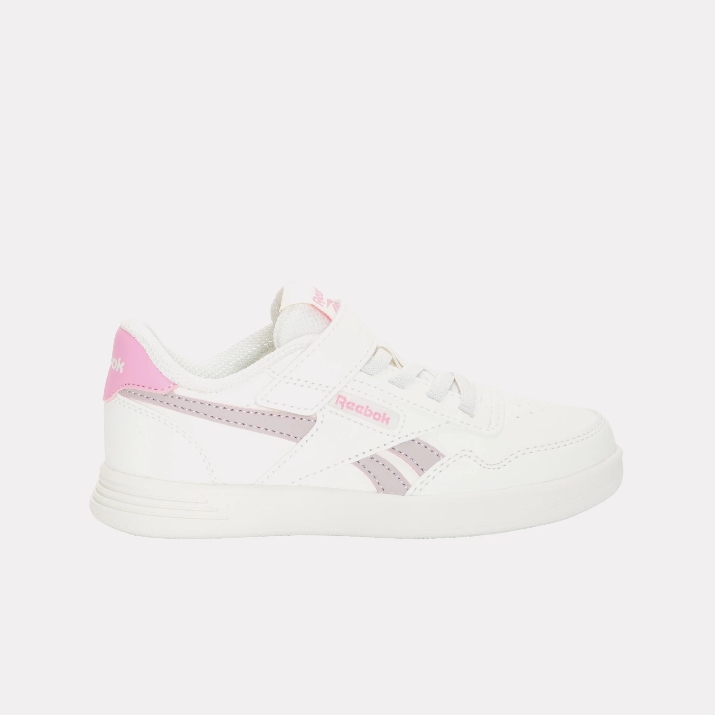REEBOK FOOTWEAR KIDS Court Advance Shoes – Pre-School CHALK/MUTEDMAUVE/PLAYFULPINK