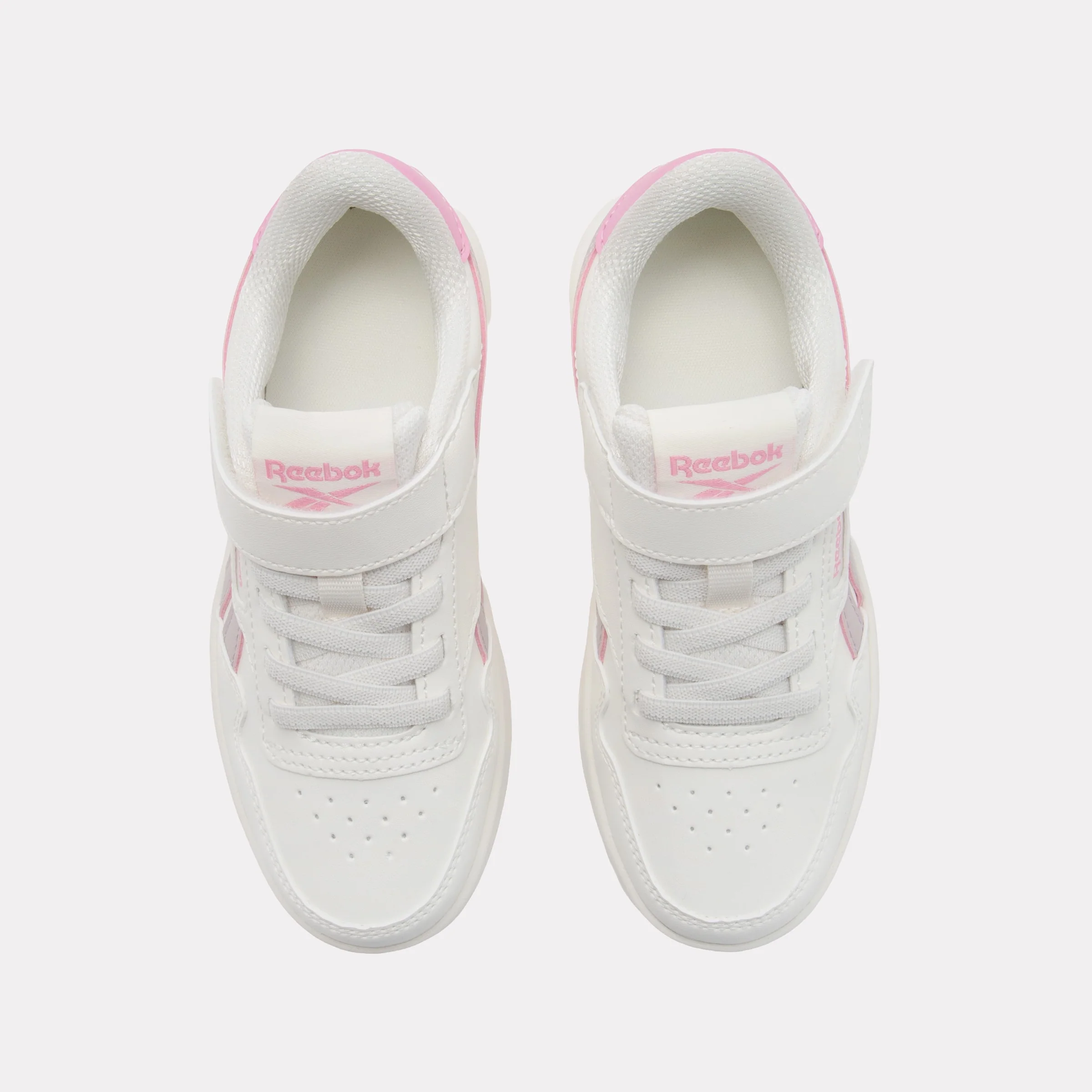 REEBOK FOOTWEAR KIDS Court Advance Shoes – Pre-School CHALK/MUTEDMAUVE/PLAYFULPINK - Image 5