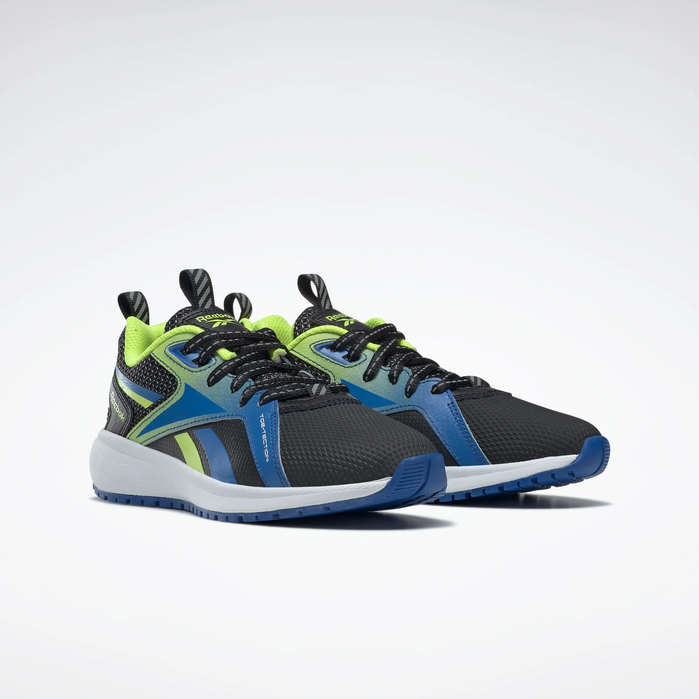 Reebok Footwear Kids Durable Xt Shoes Child Cblack/Vecblu/Aciyel - Image 3