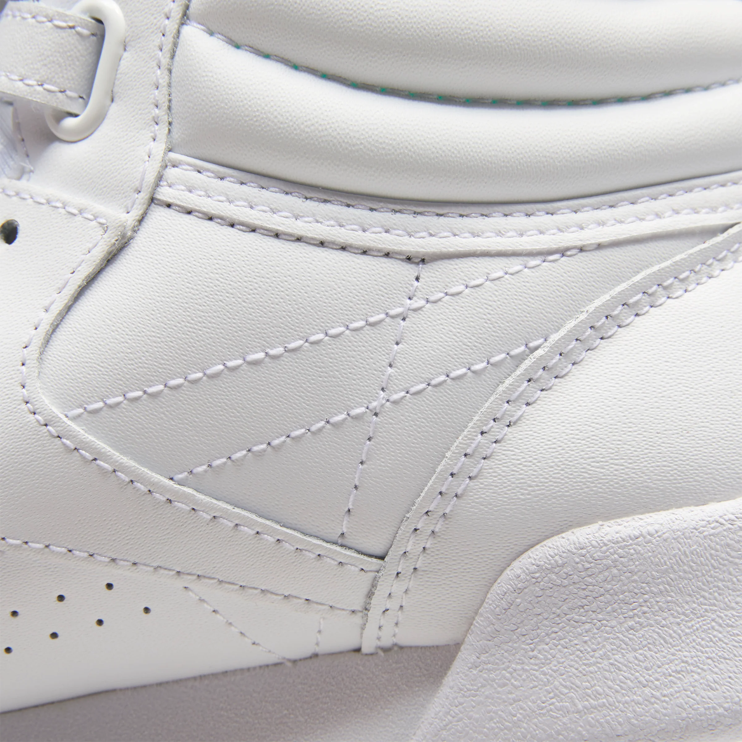 Reebok Footwear Kids Ex-O-Fit Hi Junior White/Silver - Image 8