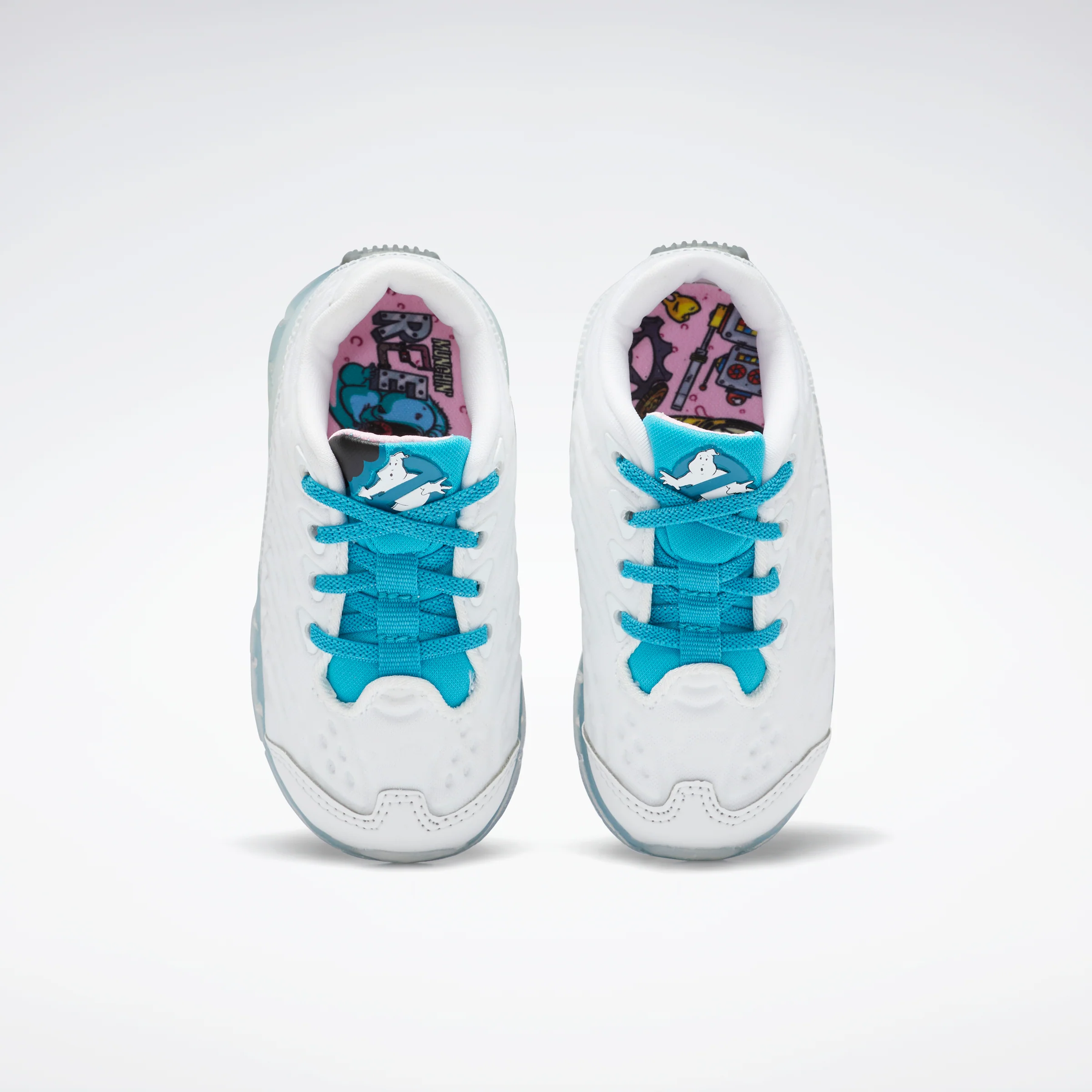 Reebok Footwear Kids Ghostbusters Zig Kinetica Shoes Infant White/Feablu/Silvmt - Image 6