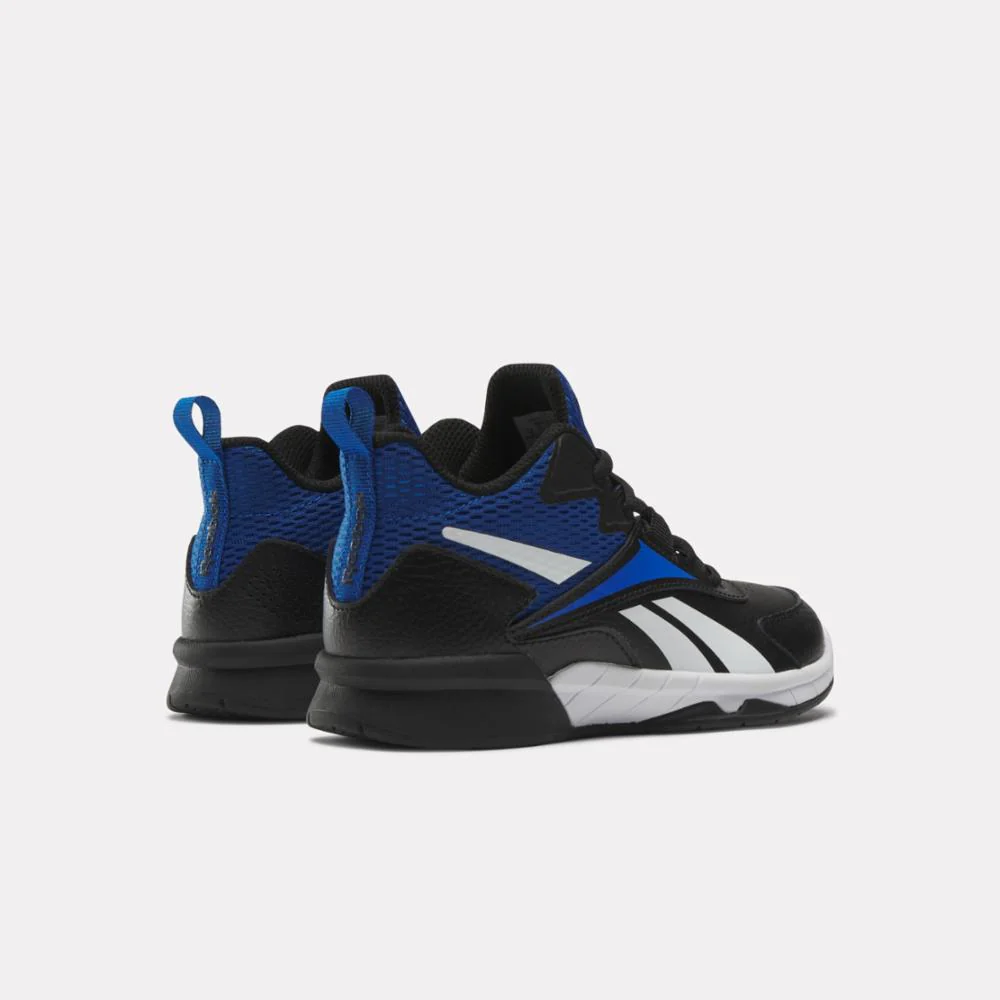 Reebok Footwear Kids More Buckets Shoes - Preschool CBLACK/VECBLU/FTWWHT - Image 3