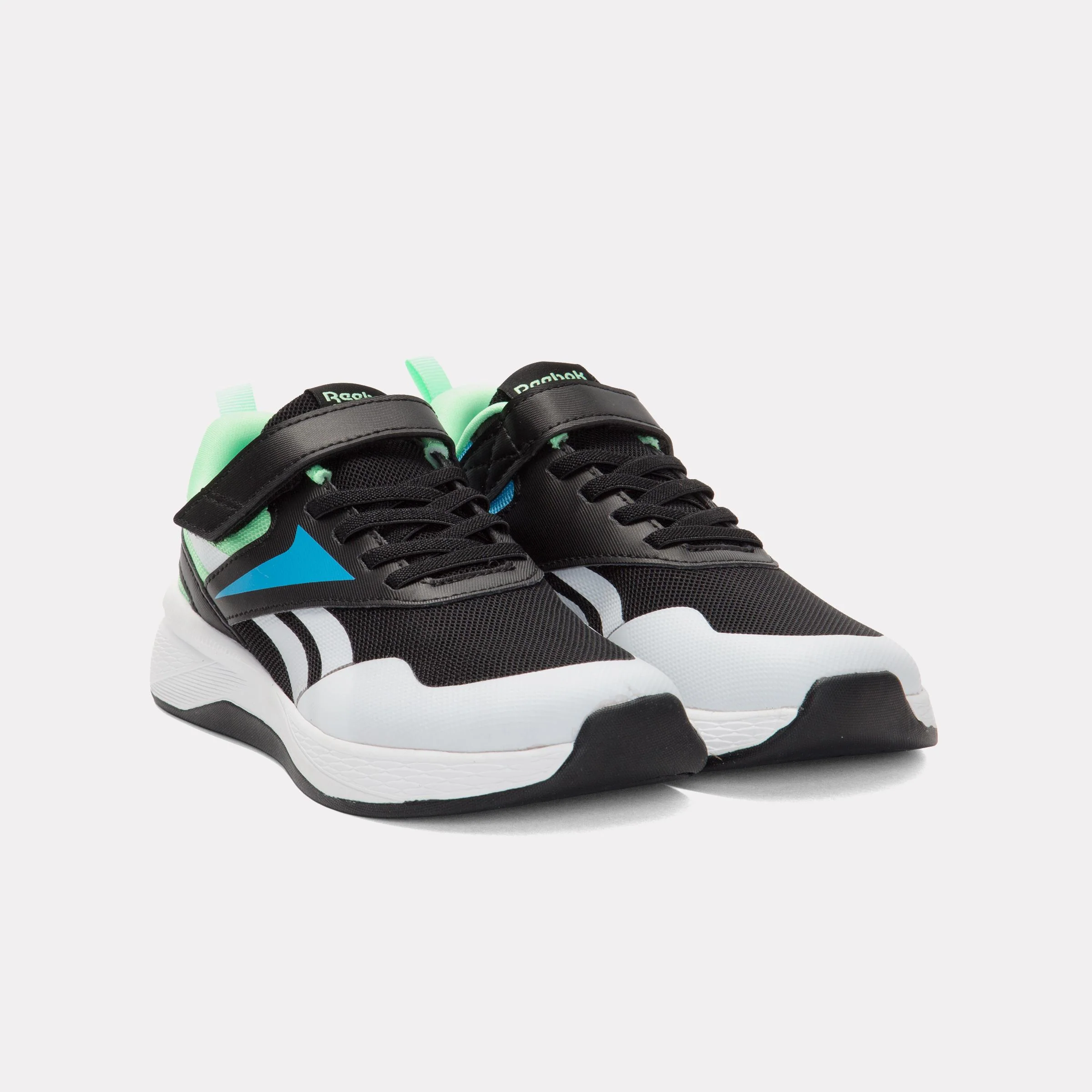 Reebok Footwear Kids Nano Play Shoes - Pre-School BLACK/GREENGLOW/FUTURECYAN - Image 3