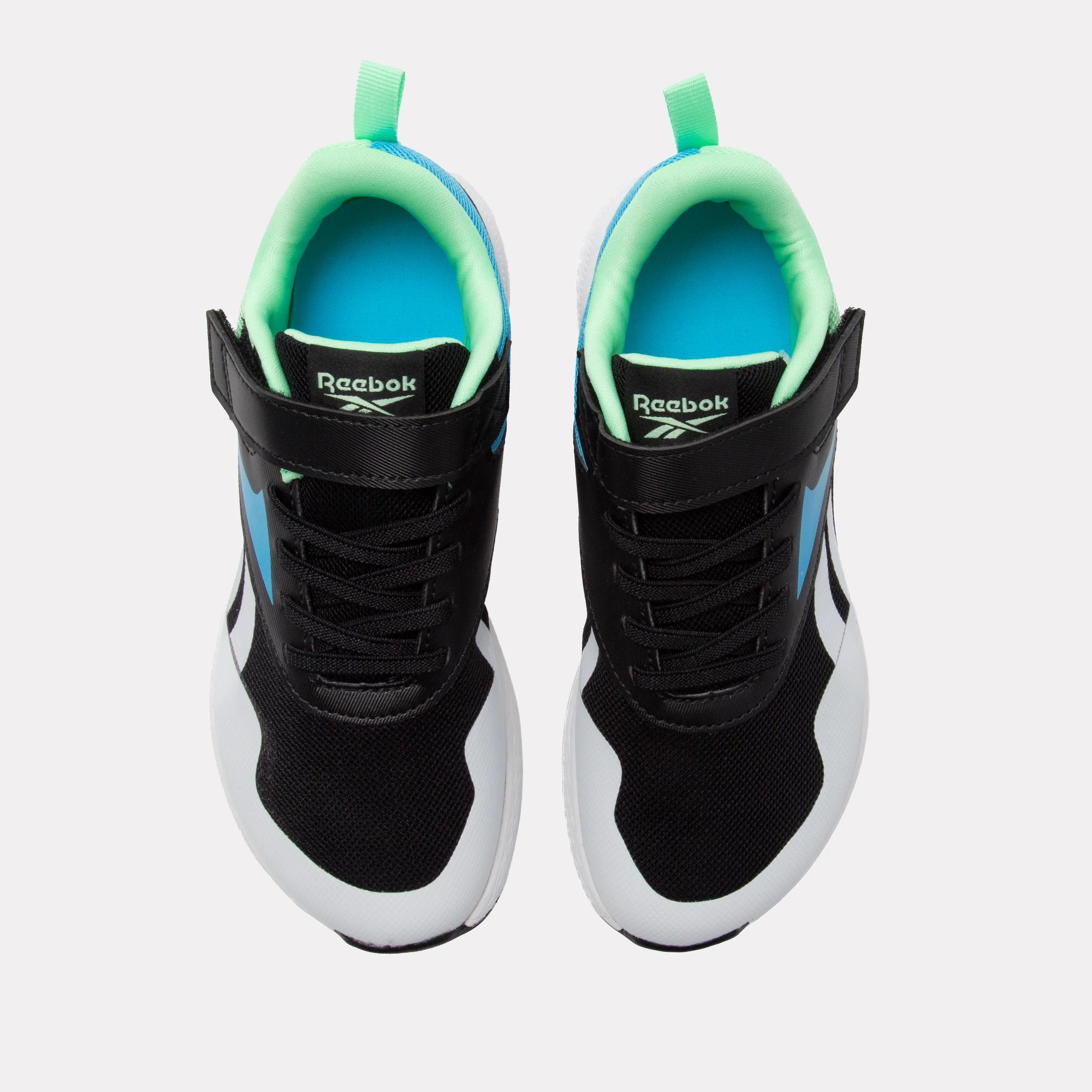 Reebok Footwear Kids Nano Play Shoes - Pre-School BLACK/GREENGLOW/FUTURECYAN - Image 6
