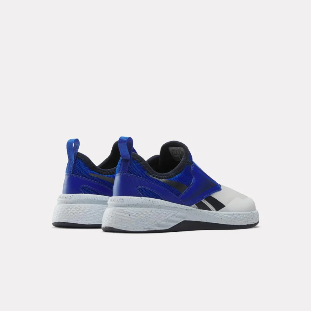 Reebok Footwear Kids Nano Play Slip-On Shoes - Pre-School FTWRWHITE/OPTIMUMBLUE/FTWRWHIT - Image 3