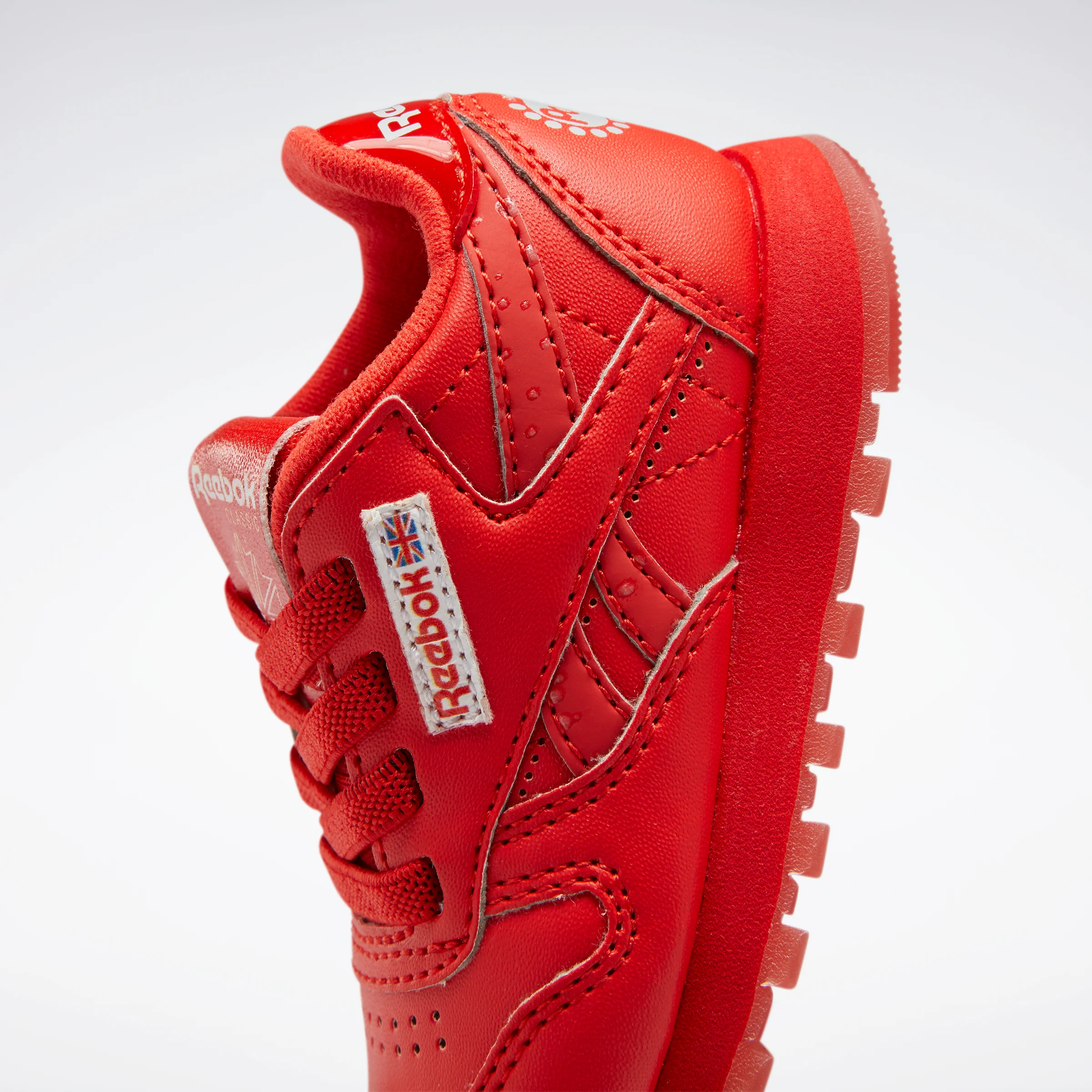 Reebok Footwear Kids Popsicle Classic Leather Shoes Infant Insred/Insred/Insred - Image 8