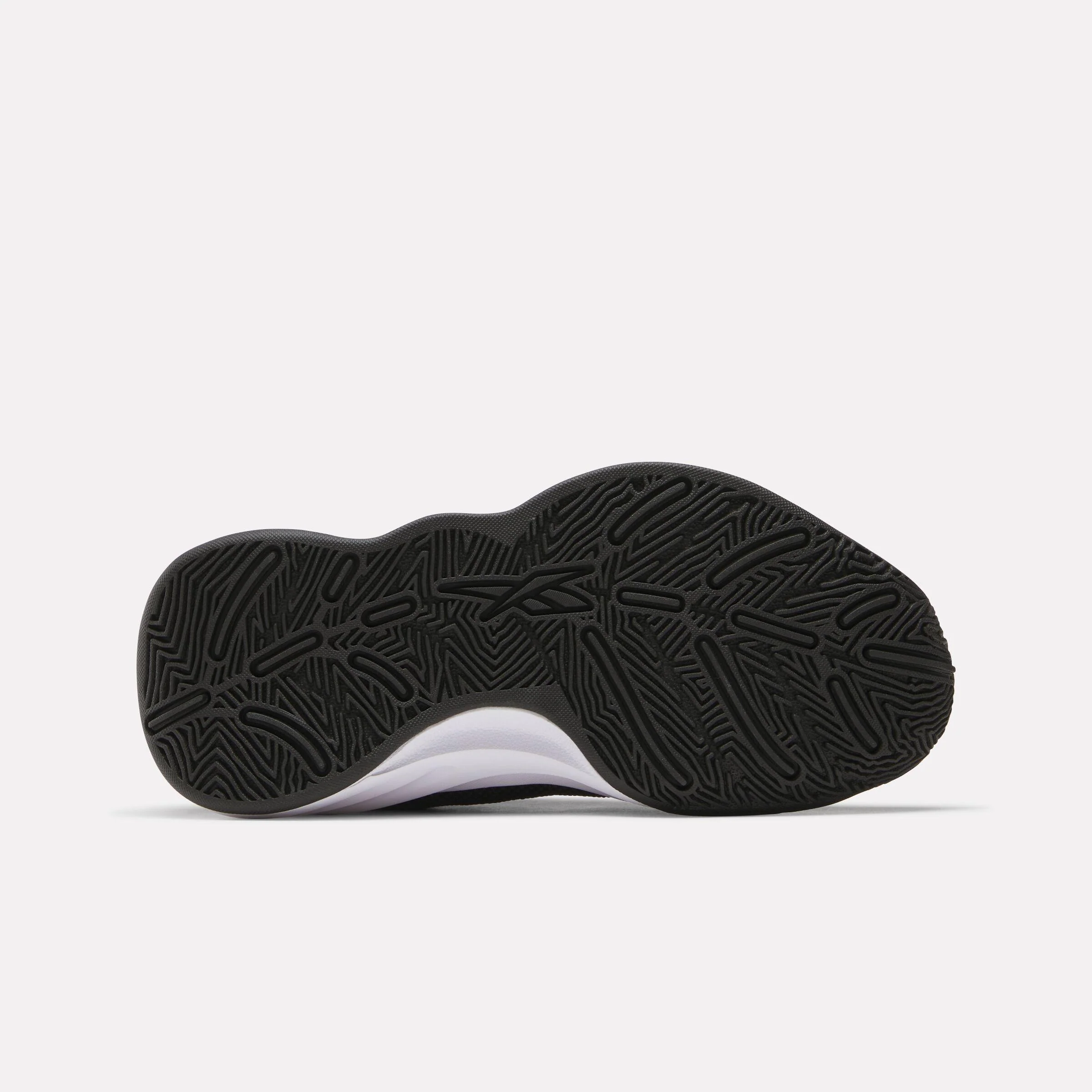 Reebok Footwear Kids Press Basketball Shoes - Grade School CORE BLACK/WHITE/WASHED BLACK - Image 4