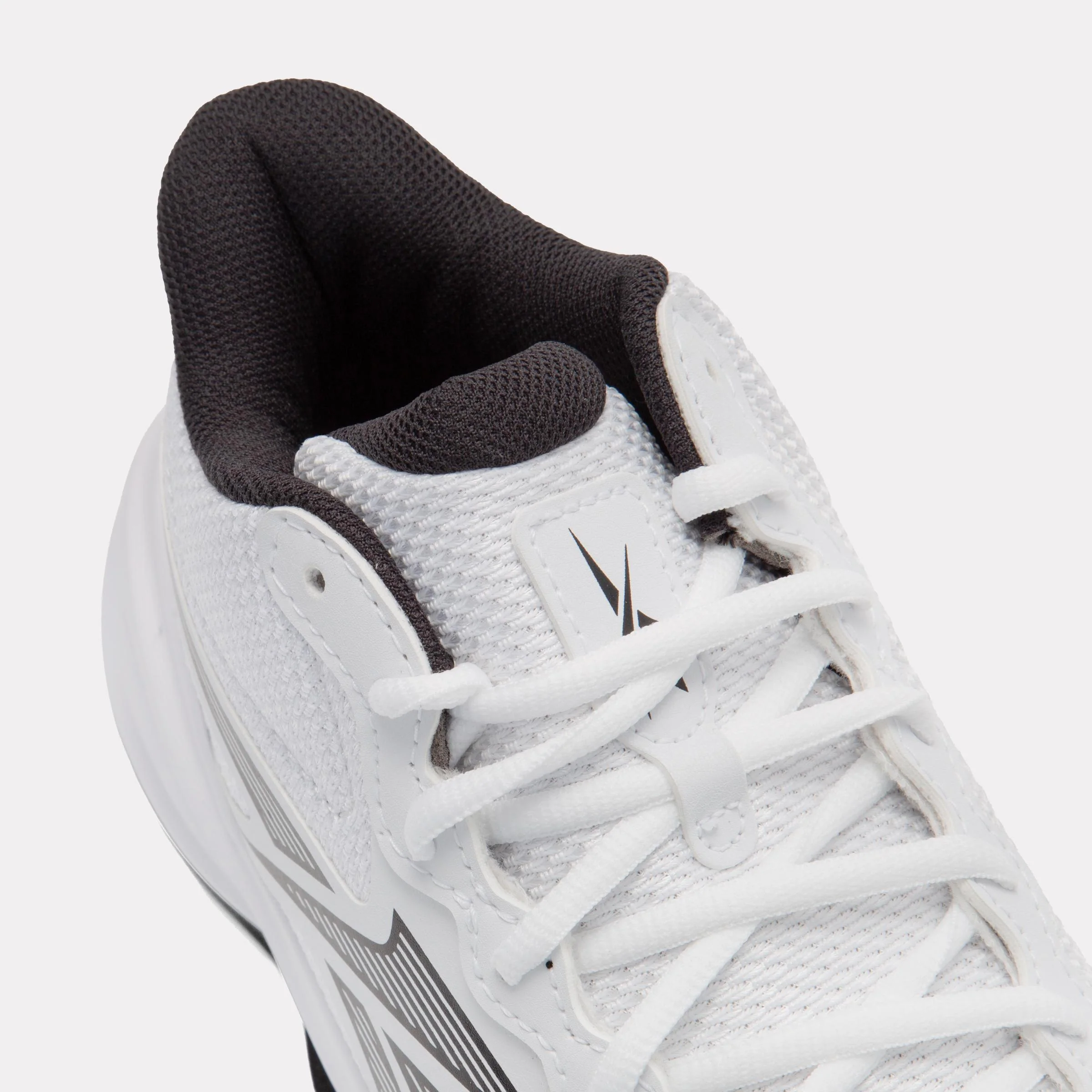 Reebok Footwear Kids Press Basketball Shoes - Grade School WHITE/CORE BLACK/BARELY GREY - Image 6
