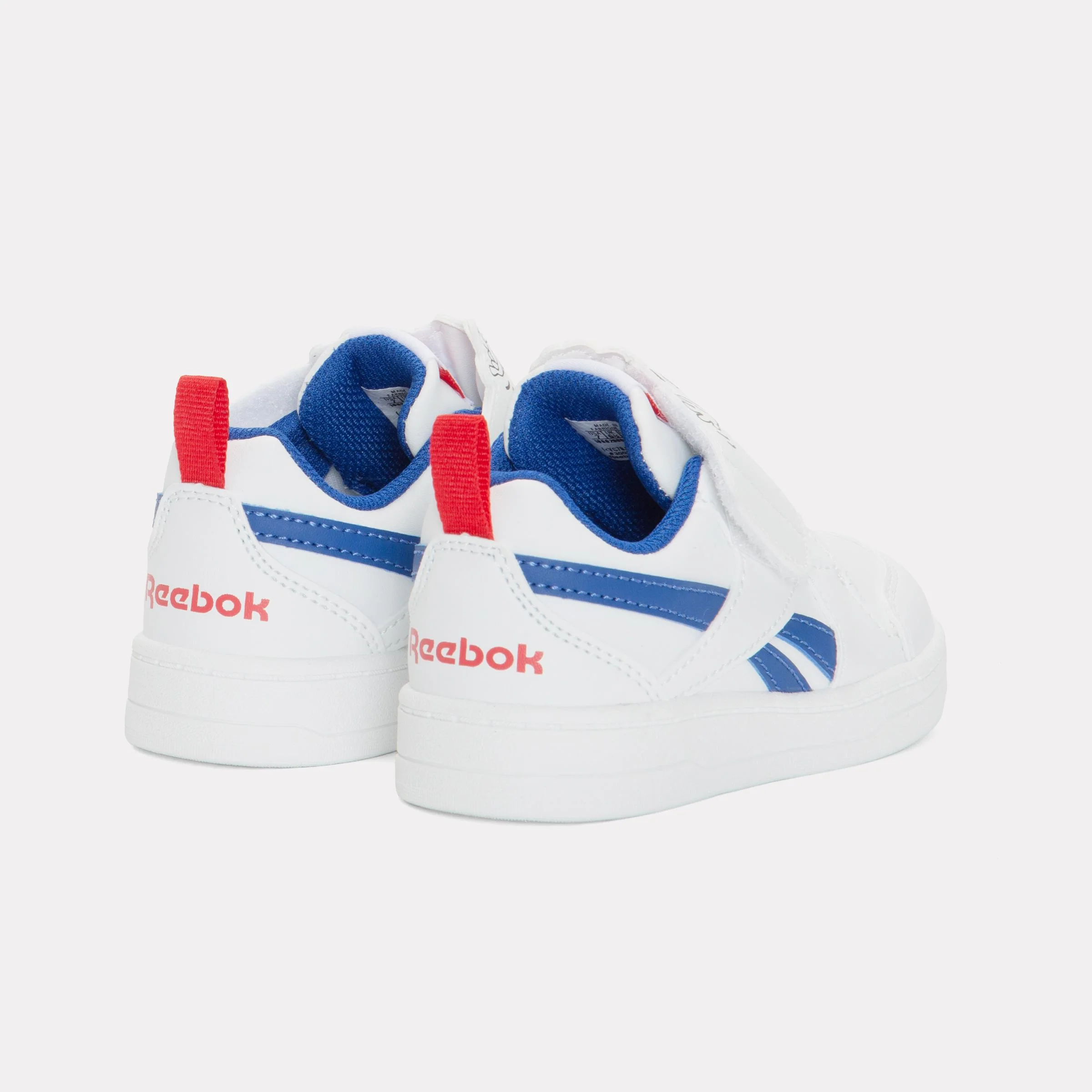 Reebok Footwear Kids Prime Snug Shoes – Baby & Toddler WHITE/VECTORBLUE/VECTORRED - Image 3