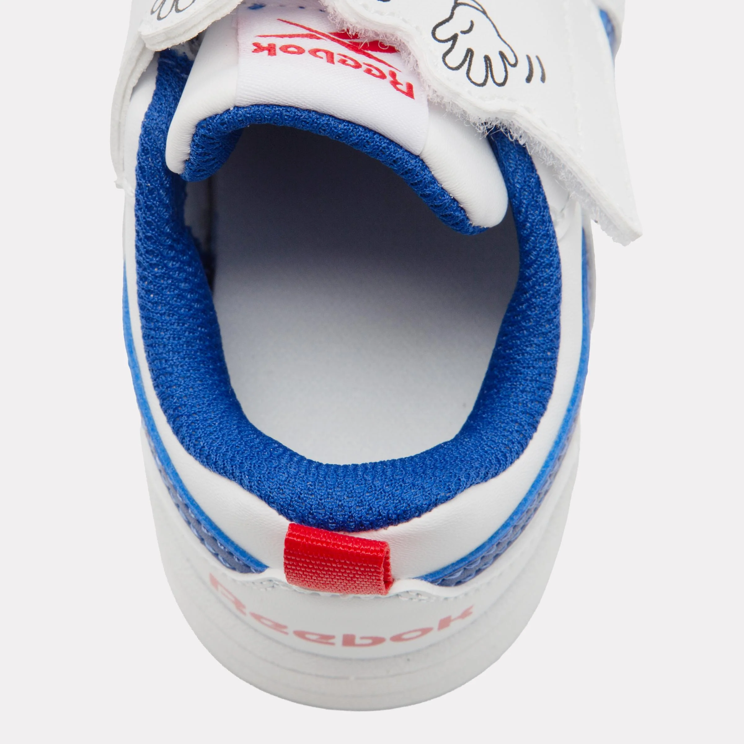 Reebok Footwear Kids Prime Snug Shoes – Baby & Toddler WHITE/VECTORBLUE/VECTORRED - Image 7