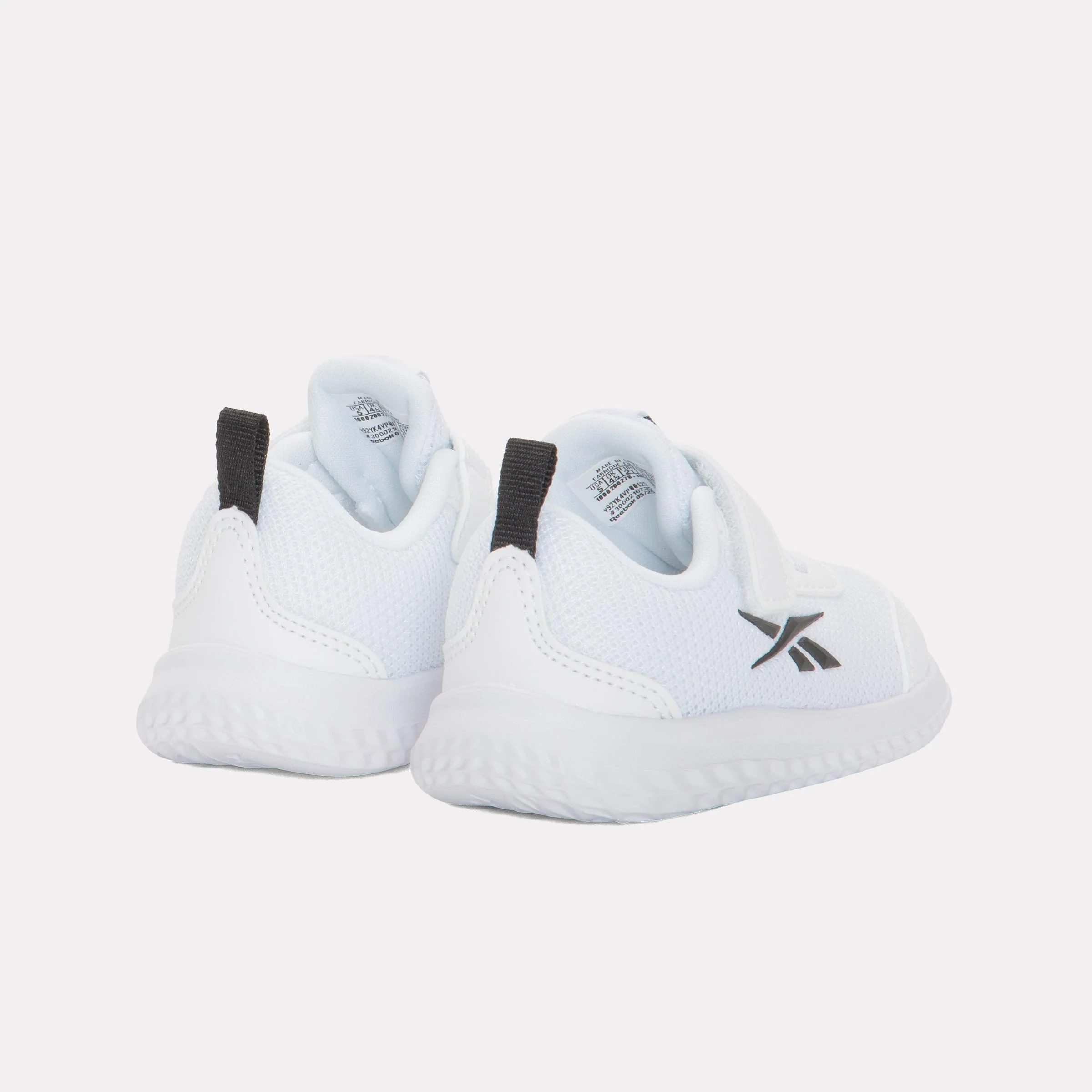 Reebok Footwear Kids Reebok Core Burst Shoes - Baby & Toddler WHITE/BLACK - Image 3