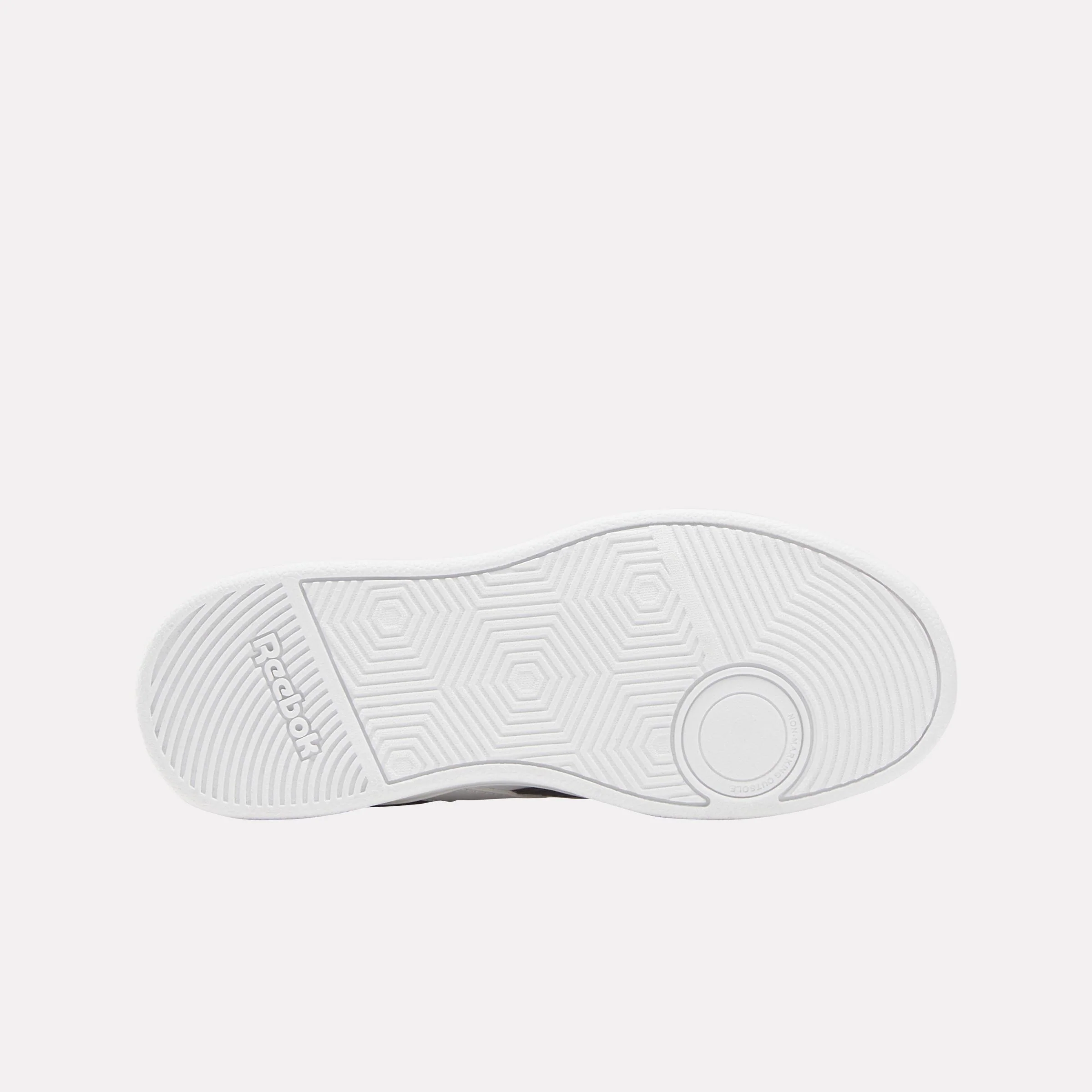 Reebok Footwear Kids Reebok Court Advance Elastic & Top Strap Shoes - Preschool FTWRWHITE/VECTORNAVY/GLENGREEN - Image 4