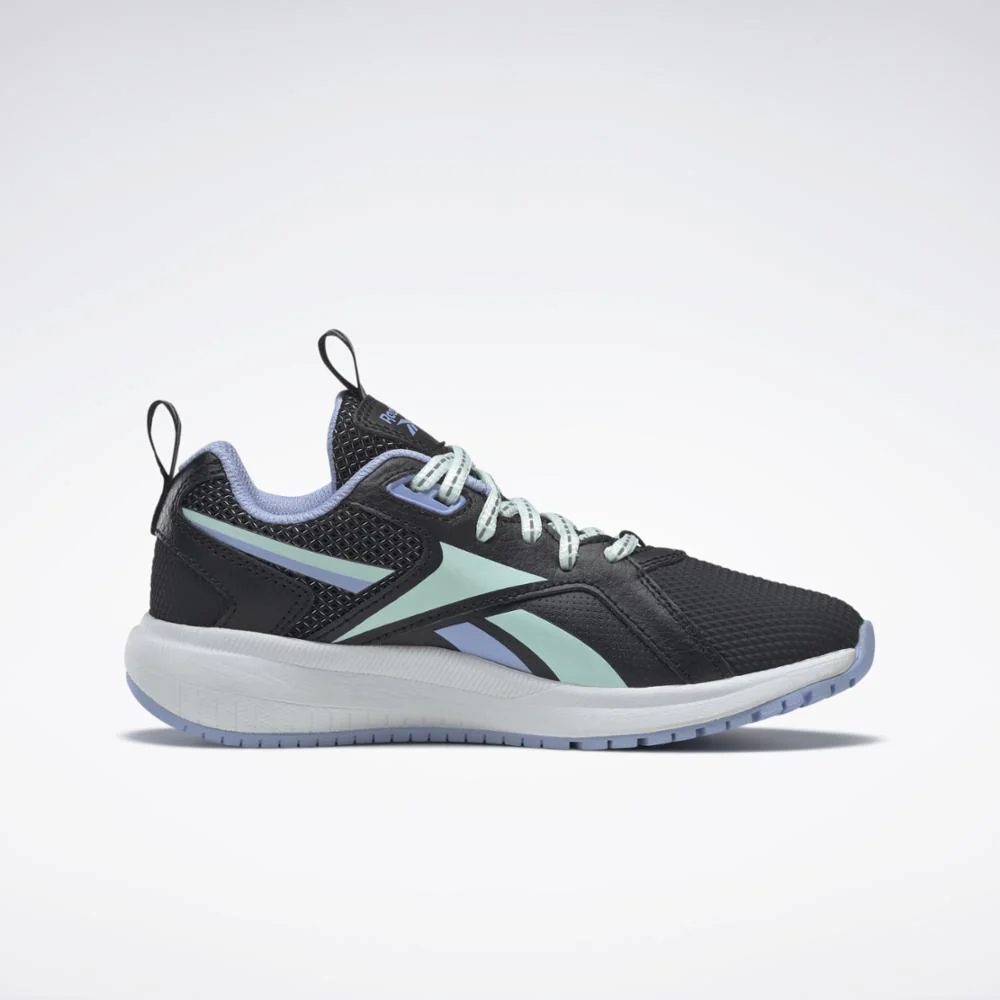 Reebok Footwear Kids Durable XT Shoes - Preschool CBLACK/MIST/LILGLW - Image 2