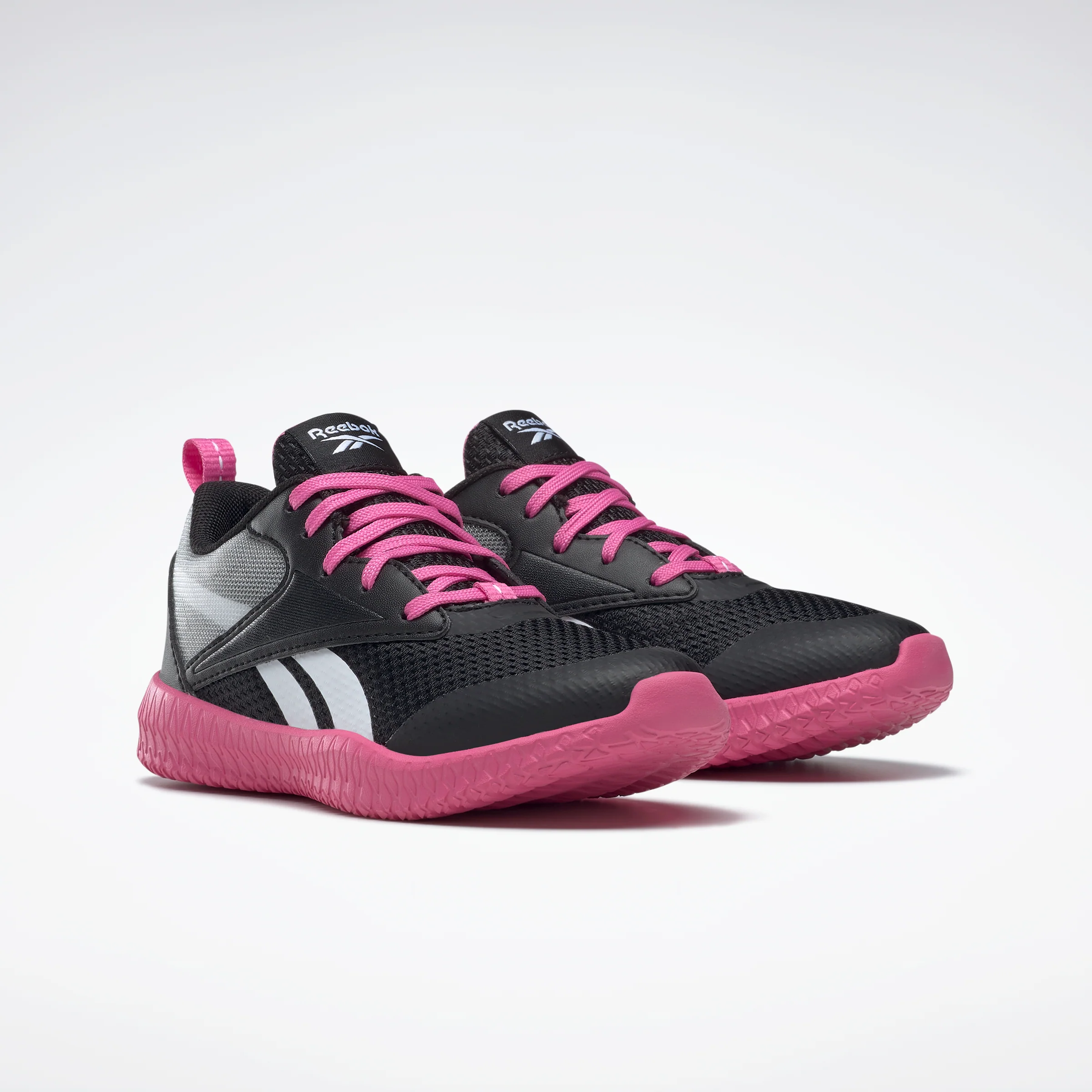 Reebok Footwear Kids Reebok Flexagon Energy 3 Shoes Child Black/Ftwwht/Trupnk - Image 3