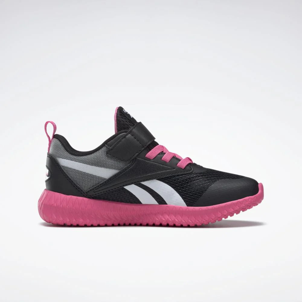 Reebok Footwear Kids Reebok Flexagon Energy 3 Shoes - Pre-School BLACK/FTWWHT/TRUPNK - Image 2