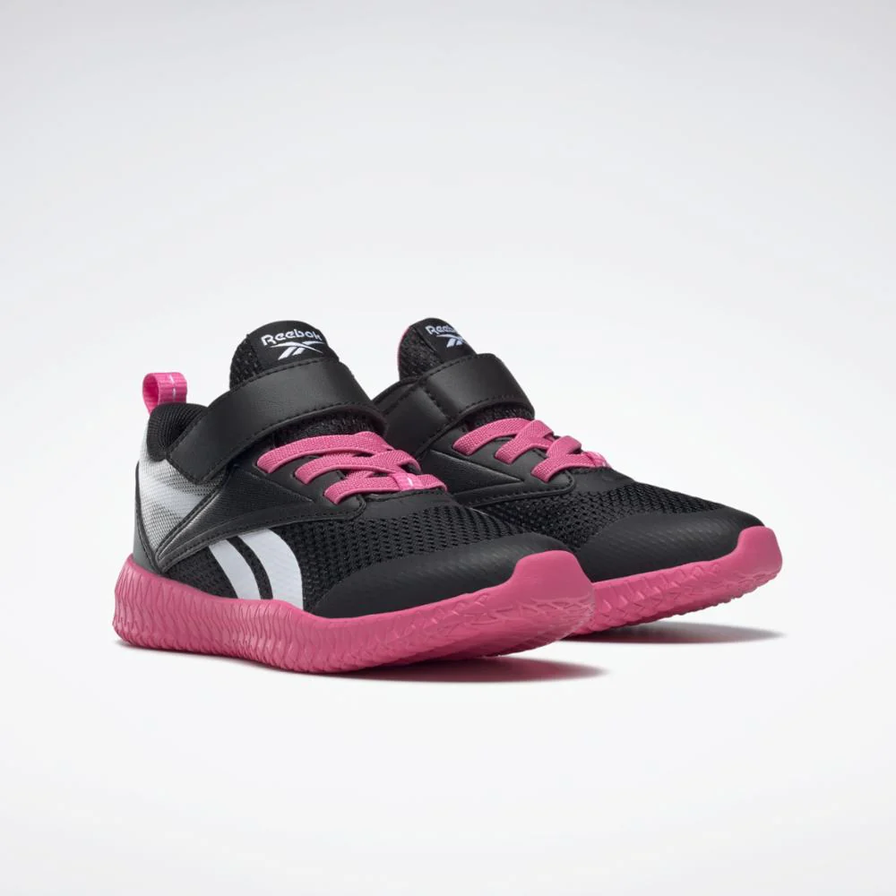 Reebok Footwear Kids Reebok Flexagon Energy 3 Shoes - Pre-School BLACK/FTWWHT/TRUPNK - Image 3